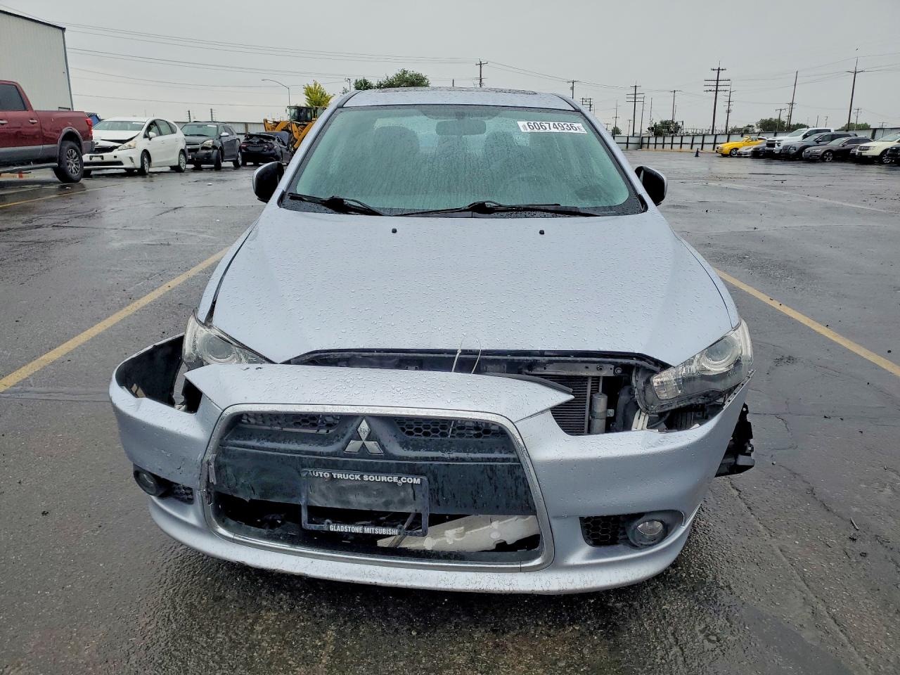 2015 Mitsubishi Lancer Gt Silver vin: JA32U8FW9FU006371