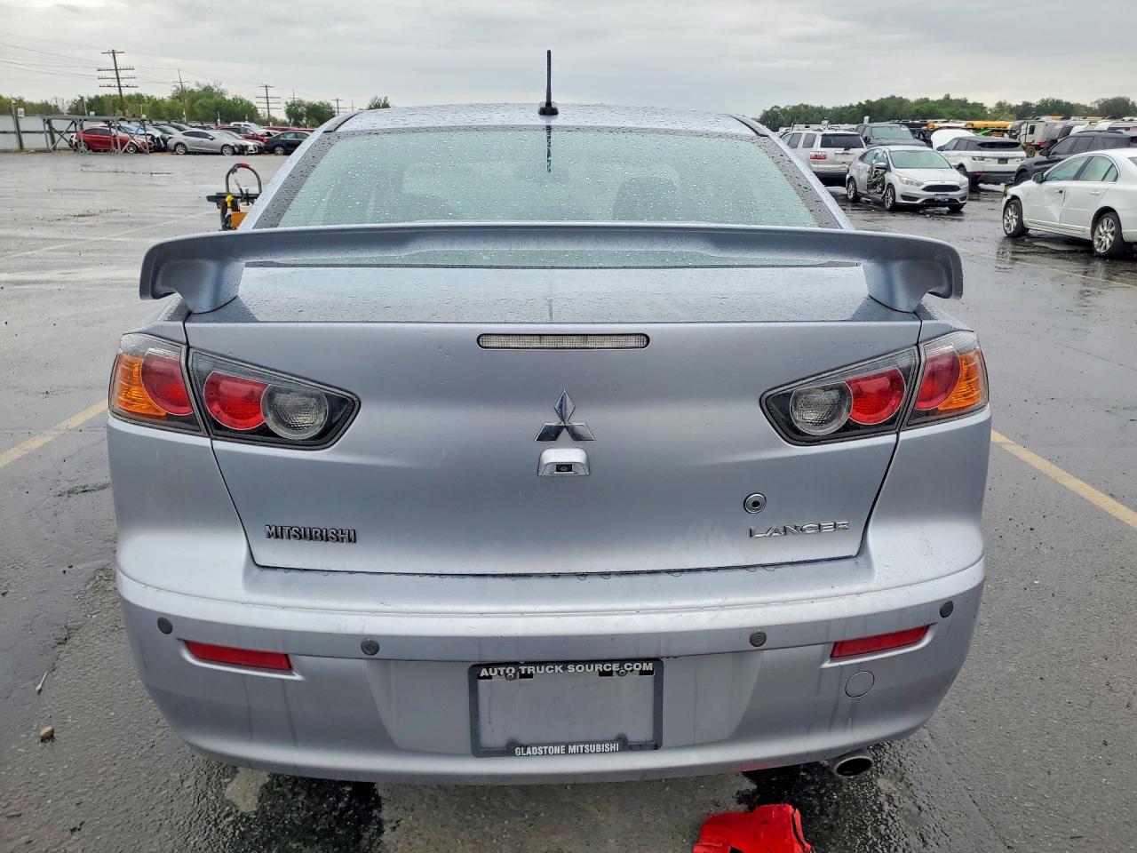 2015 Mitsubishi Lancer Gt Silver vin: JA32U8FW9FU006371