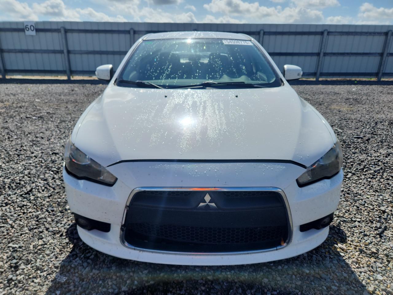 2015 Mitsubishi Lancer Gt White vin: JA32U8FW9FU013806