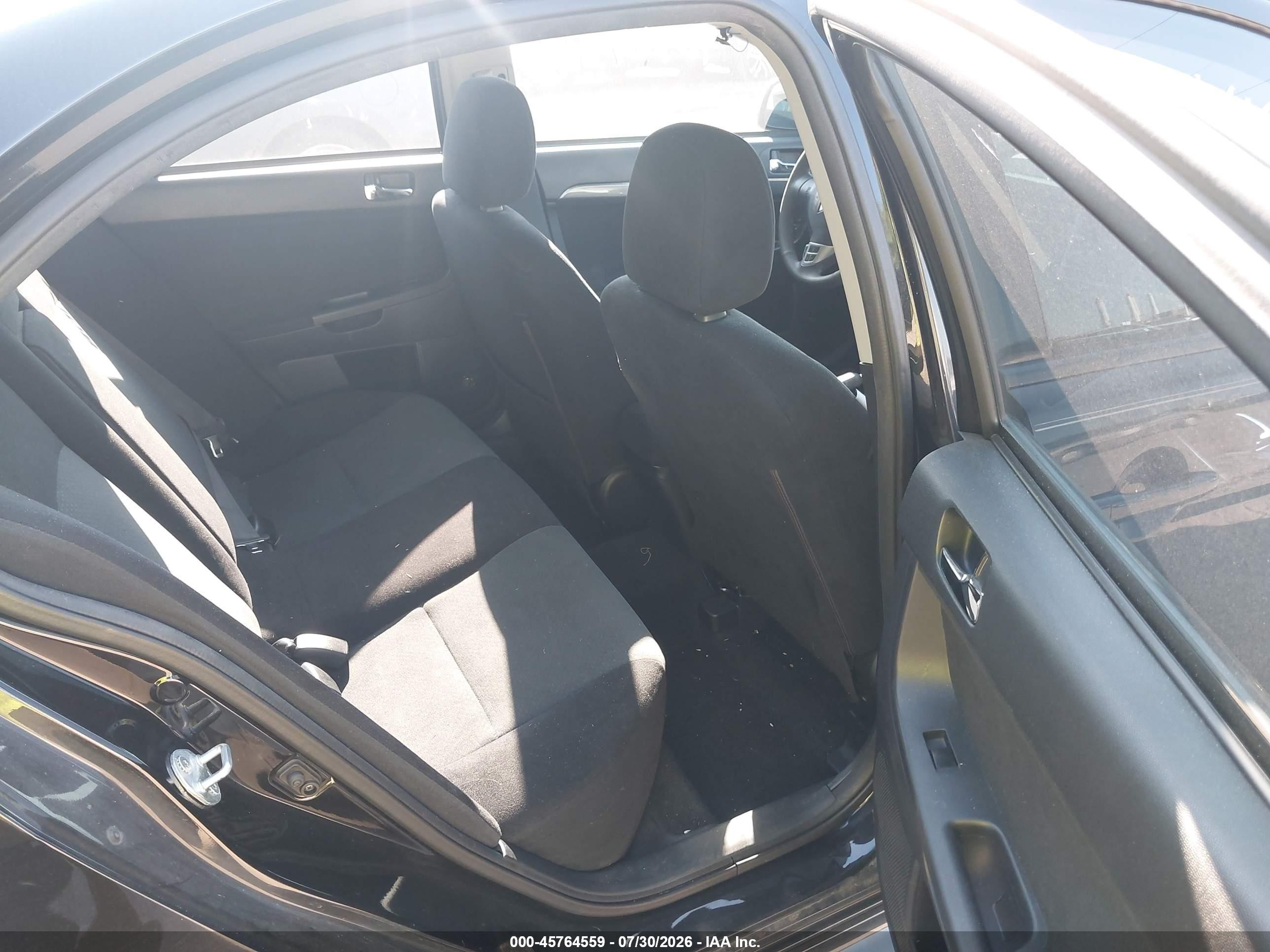 2011 Mitsubishi Lancer Gts Black vin: JA32U8FWXBU039969