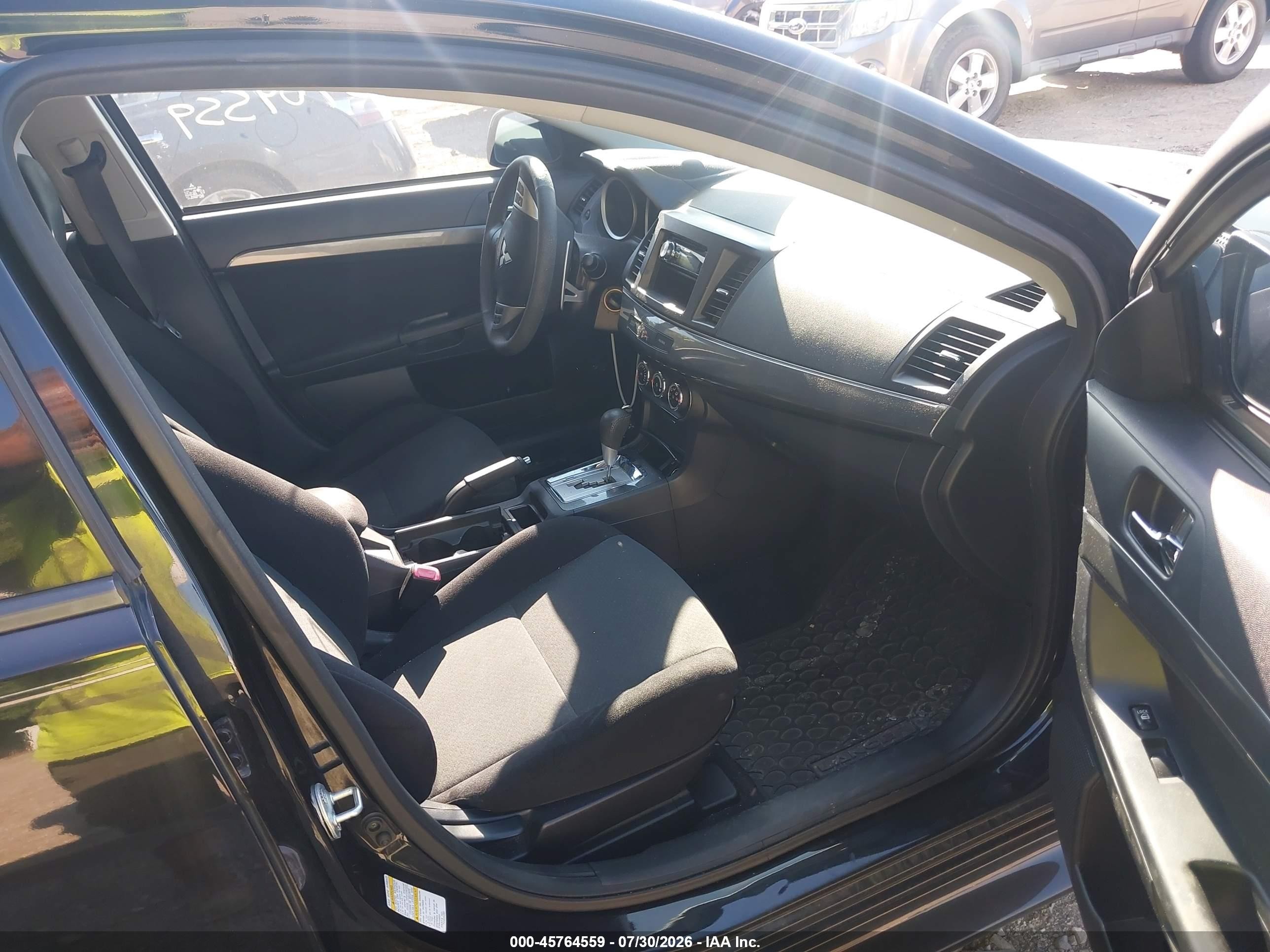 2011 Mitsubishi Lancer Gts Black vin: JA32U8FWXBU039969