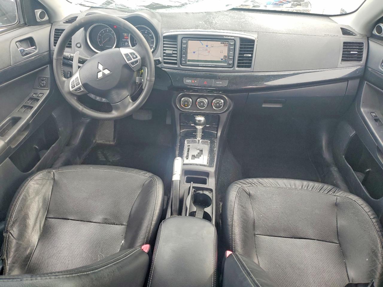 2012 Mitsubishi Lancer Gt White vin: JA32U8FWXCU015303