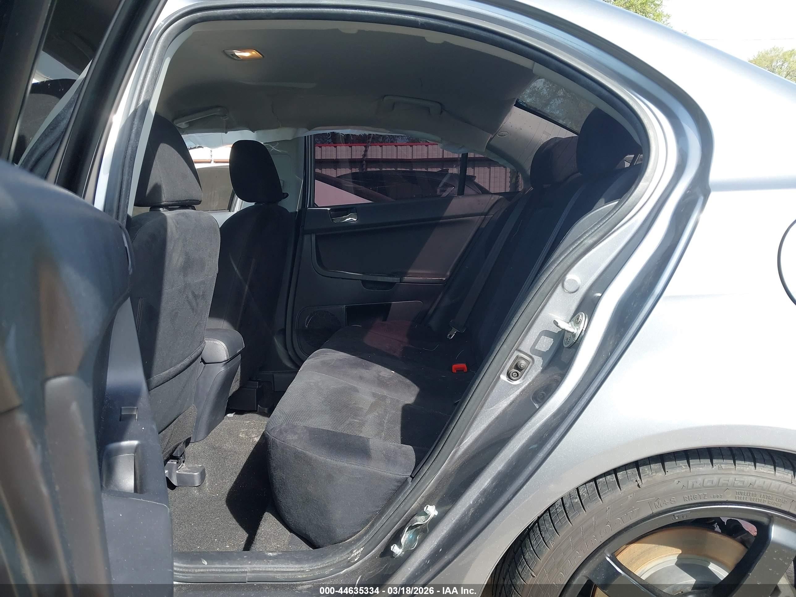2014 Mitsubishi Lancer Gt Gray vin: JA32U8FWXEU004076