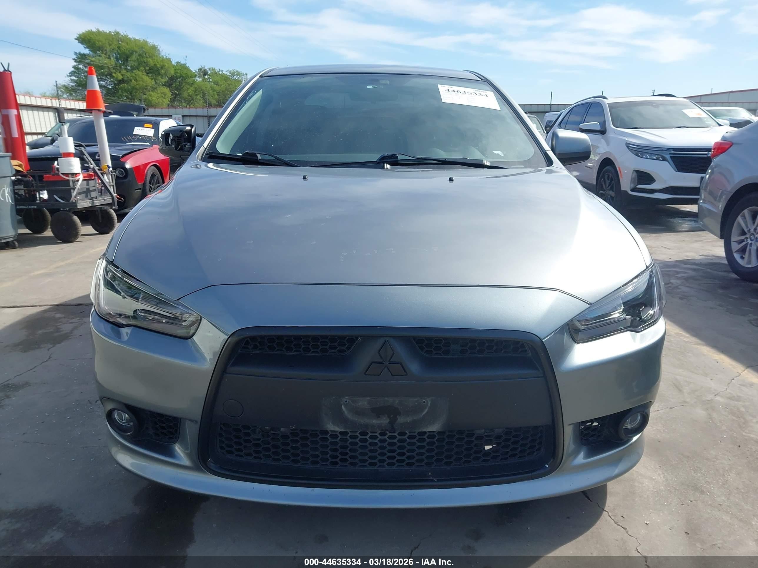 2014 Mitsubishi Lancer Gt Gray vin: JA32U8FWXEU004076