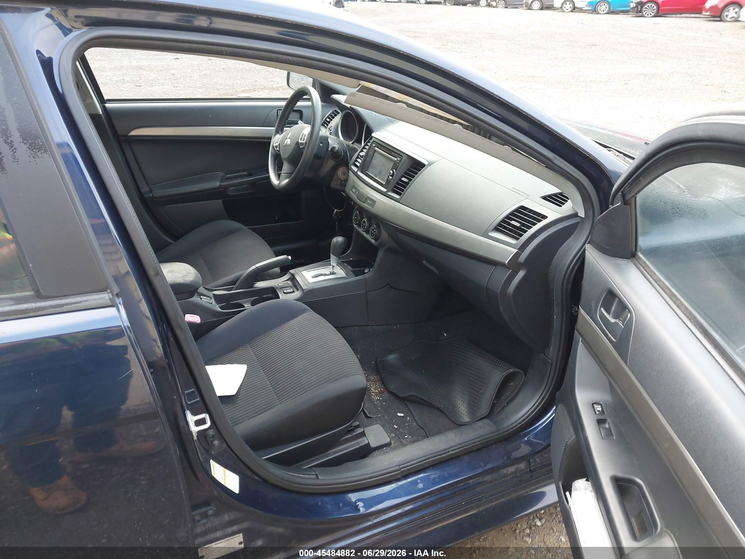 2014 Mitsubishi Lancer Se Blue vin: JA32V2FW0EU008616