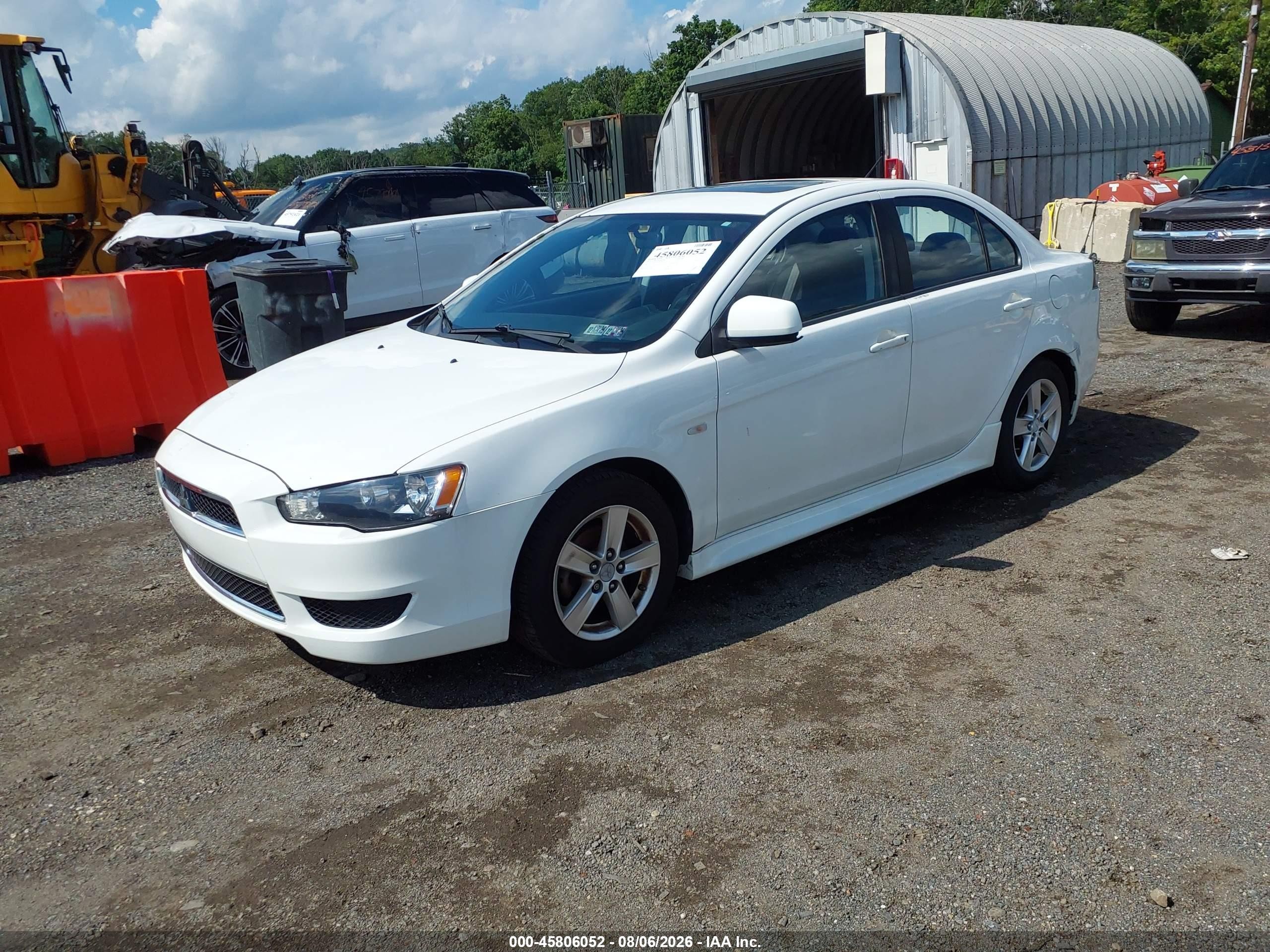2013 Mitsubishi Lancer Se Белый vin: JA32V2FW1DU001074