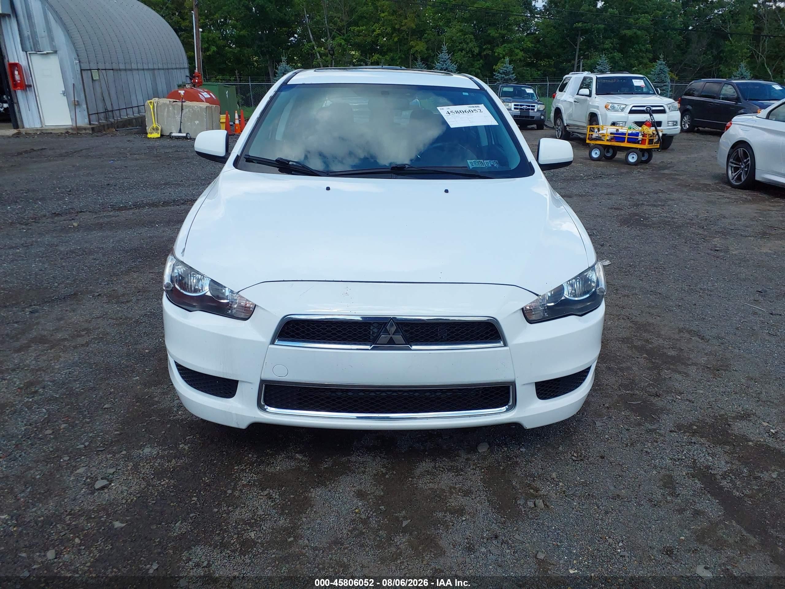 2013 Mitsubishi Lancer Se Белый vin: JA32V2FW1DU001074