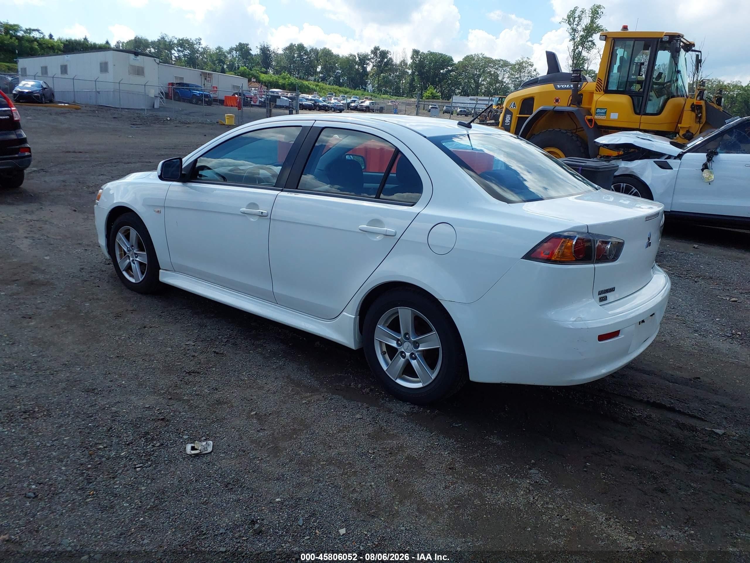 2013 Mitsubishi Lancer Se Белый vin: JA32V2FW1DU001074
