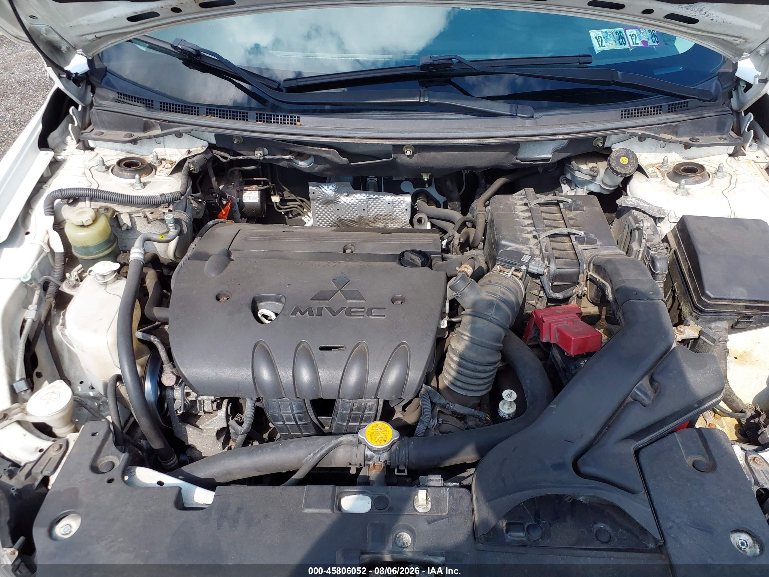 2013 Mitsubishi Lancer Se Белый vin: JA32V2FW1DU001074