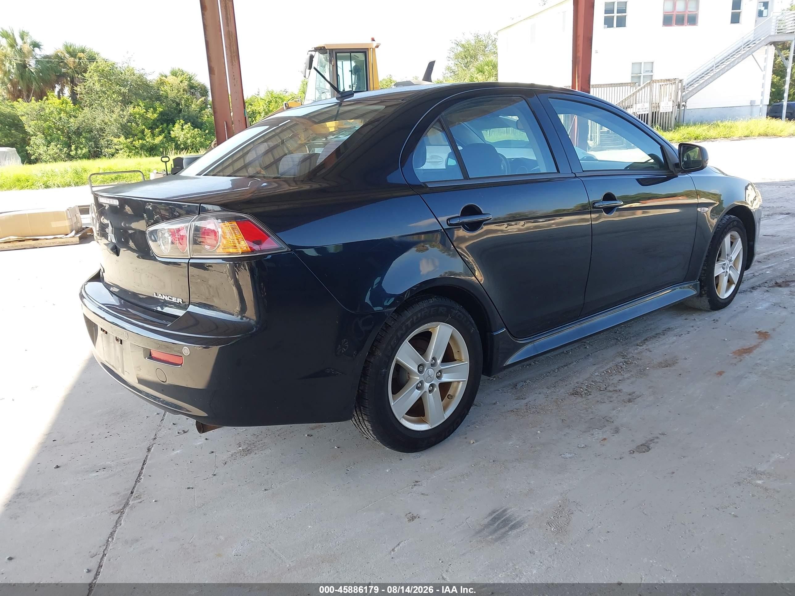 2014 Mitsubishi Lancer Se Black vin: JA32V2FW1EU010178