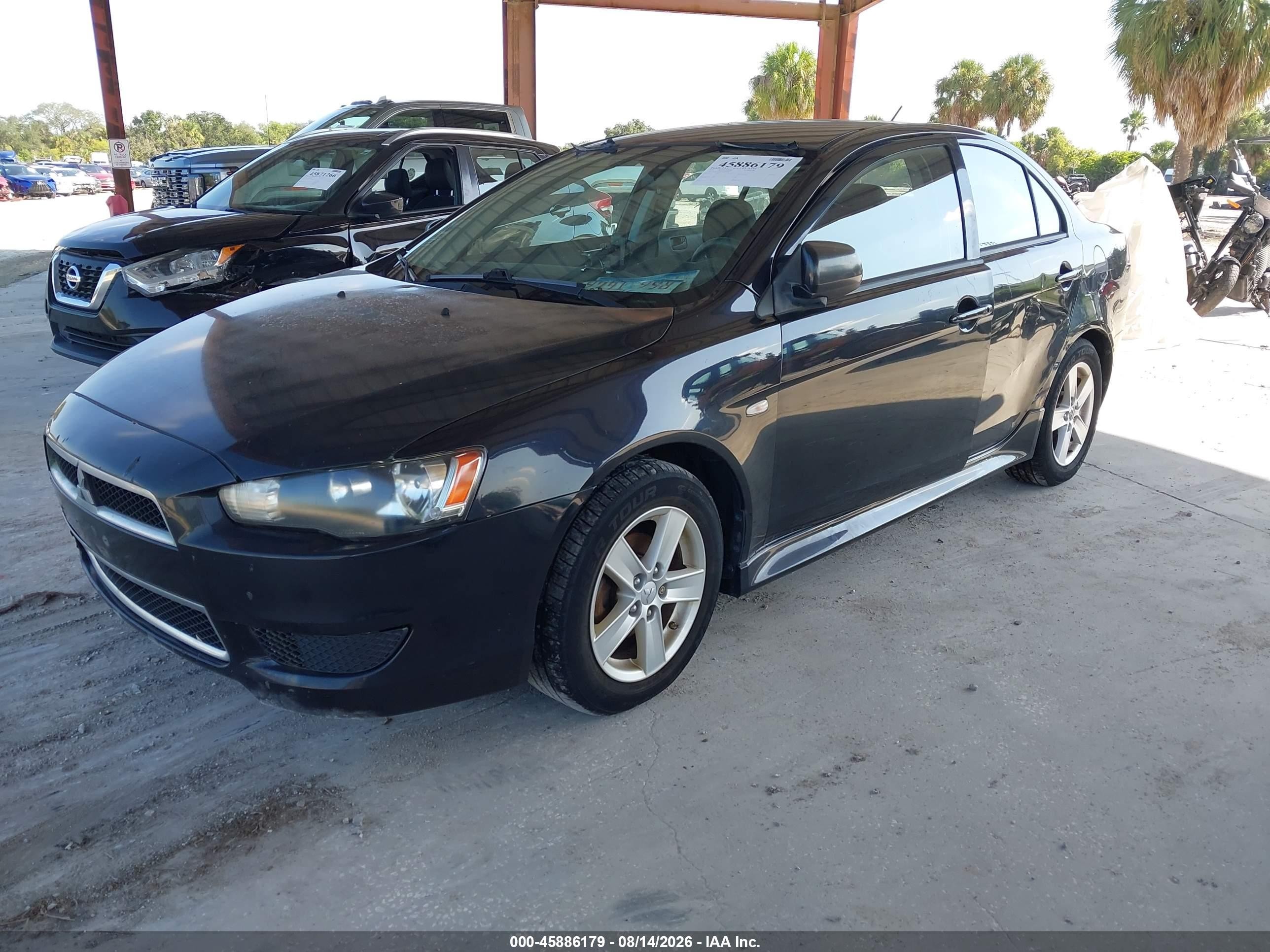 2014 Mitsubishi Lancer Se Black vin: JA32V2FW1EU010178