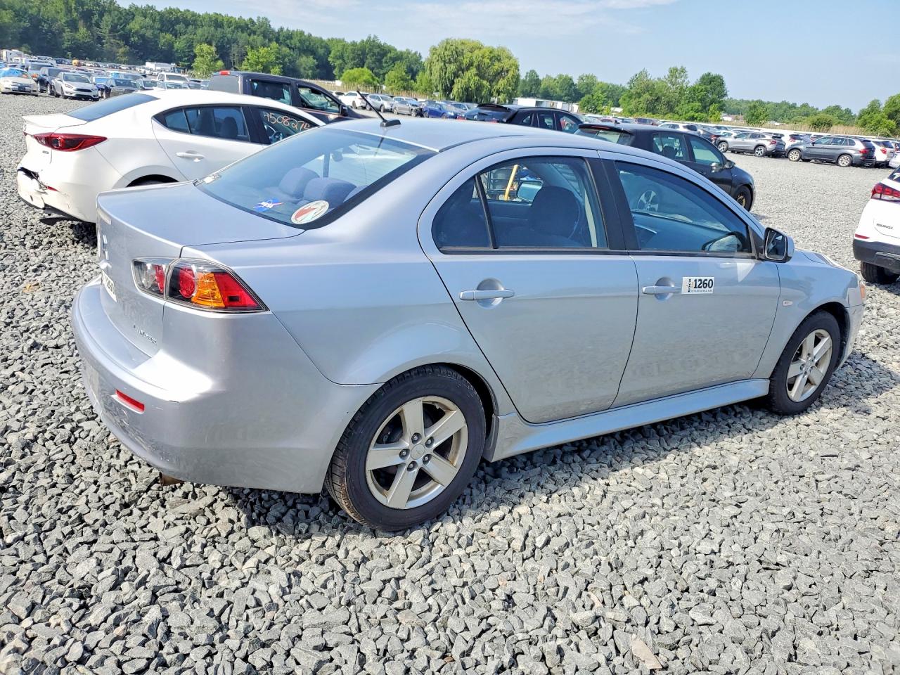 2014 Mitsubishi Lancer Se Gray vin: JA32V2FW1EU020967
