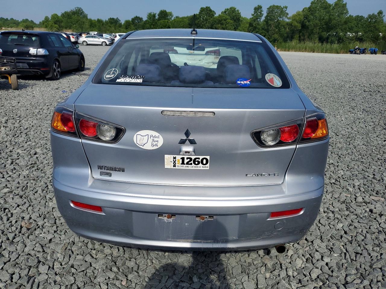 2014 Mitsubishi Lancer Se Gray vin: JA32V2FW1EU020967