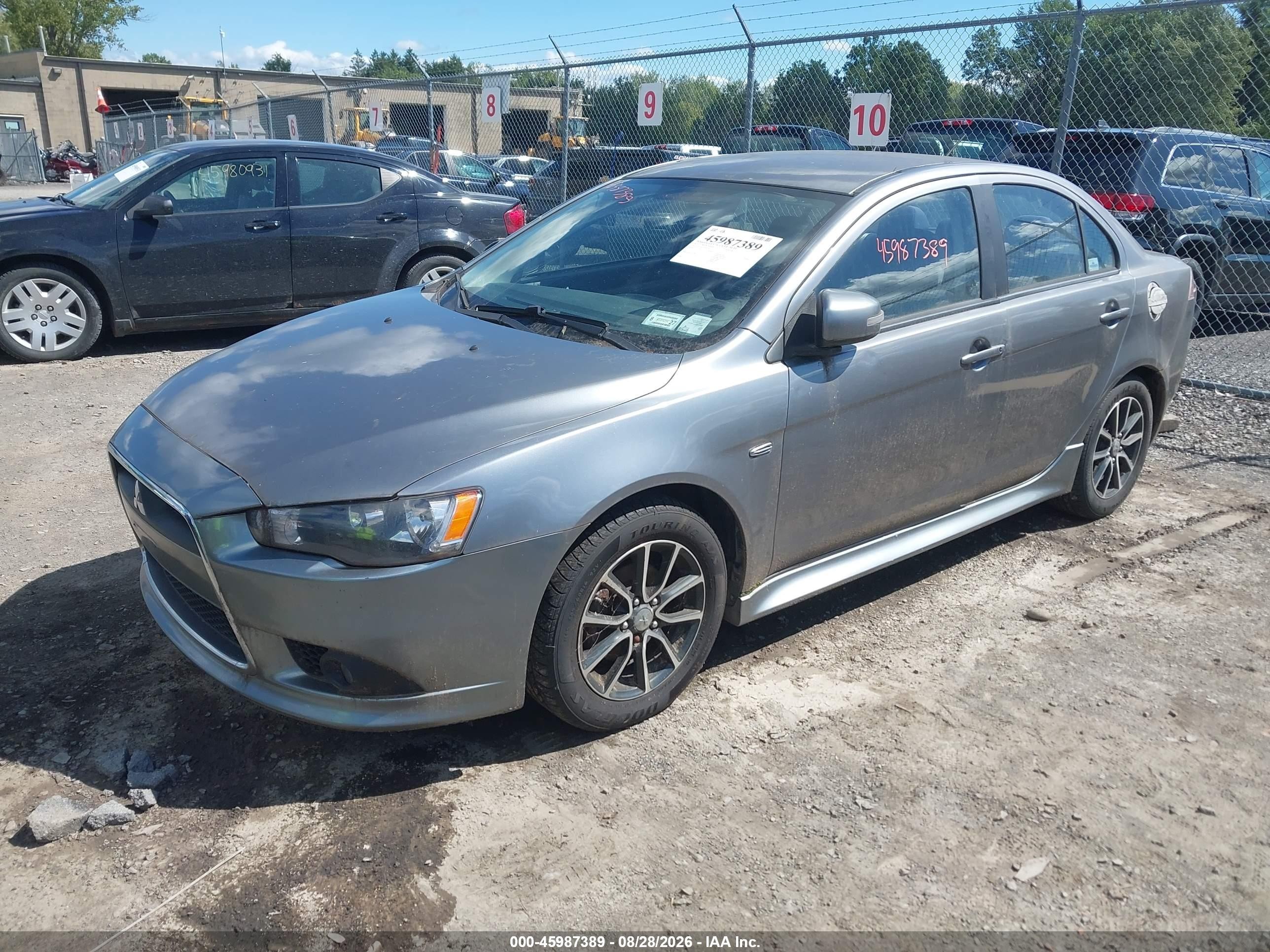 2015 Mitsubishi Lancer Se Серый vin: JA32V2FW1FU016791