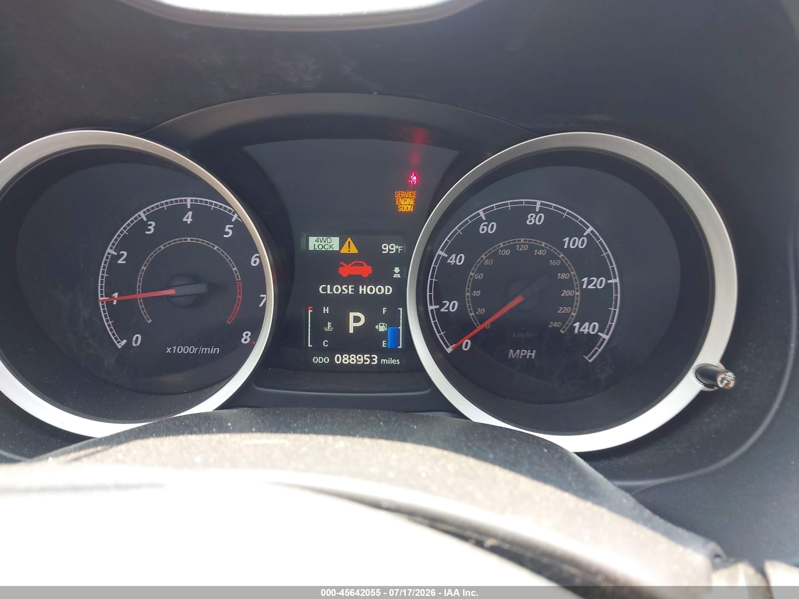 2015 Mitsubishi Lancer Se Blue vin: JA32V2FW1FU018542