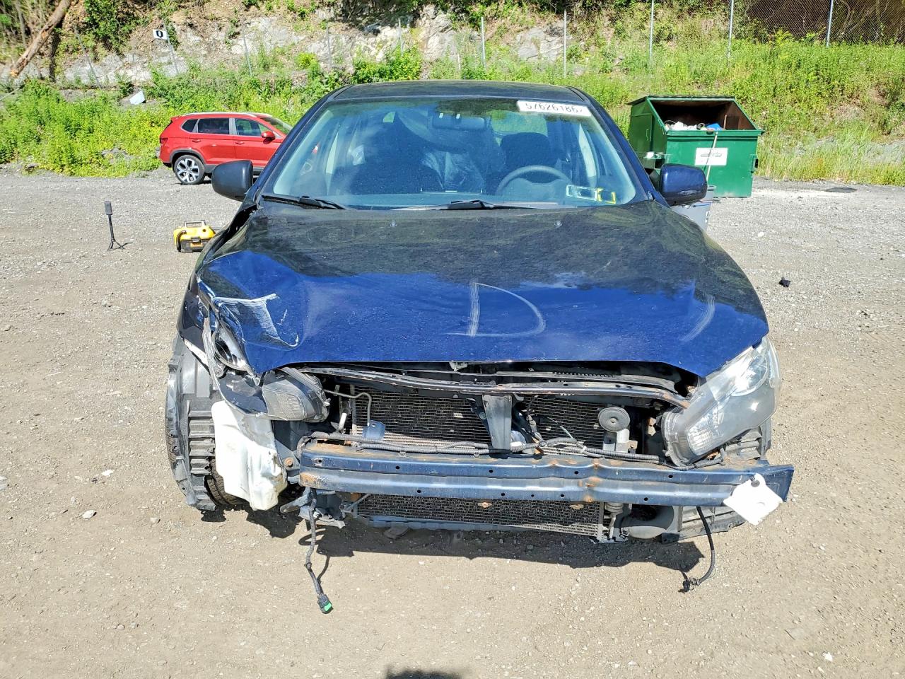 2014 Mitsubishi Lancer Se Blue vin: JA32V2FW2EU002686