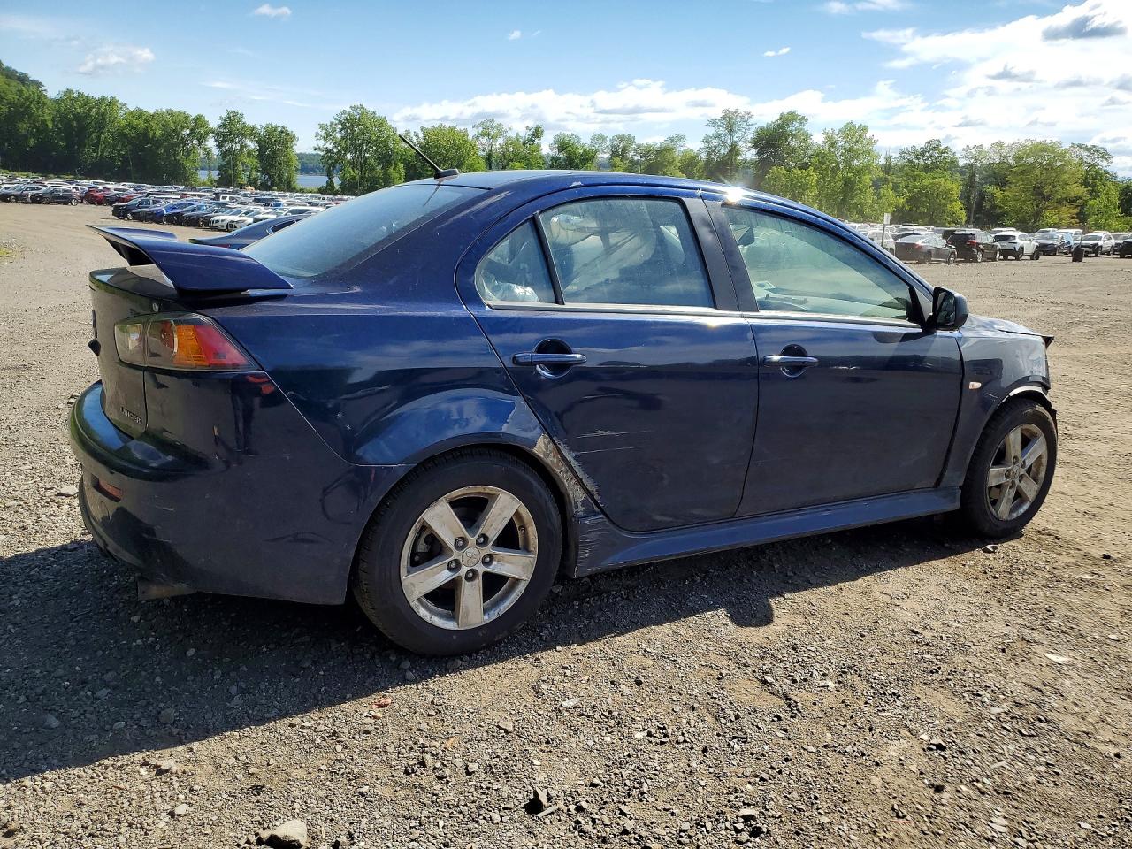 2014 Mitsubishi Lancer Se Blue vin: JA32V2FW2EU002686