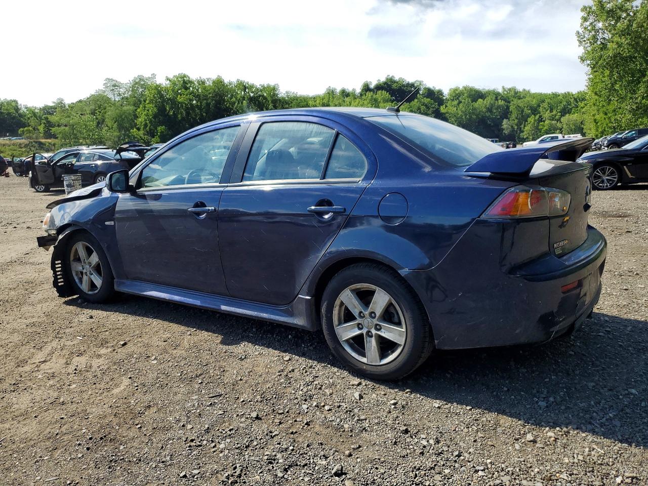 2014 Mitsubishi Lancer Se Blue vin: JA32V2FW2EU002686