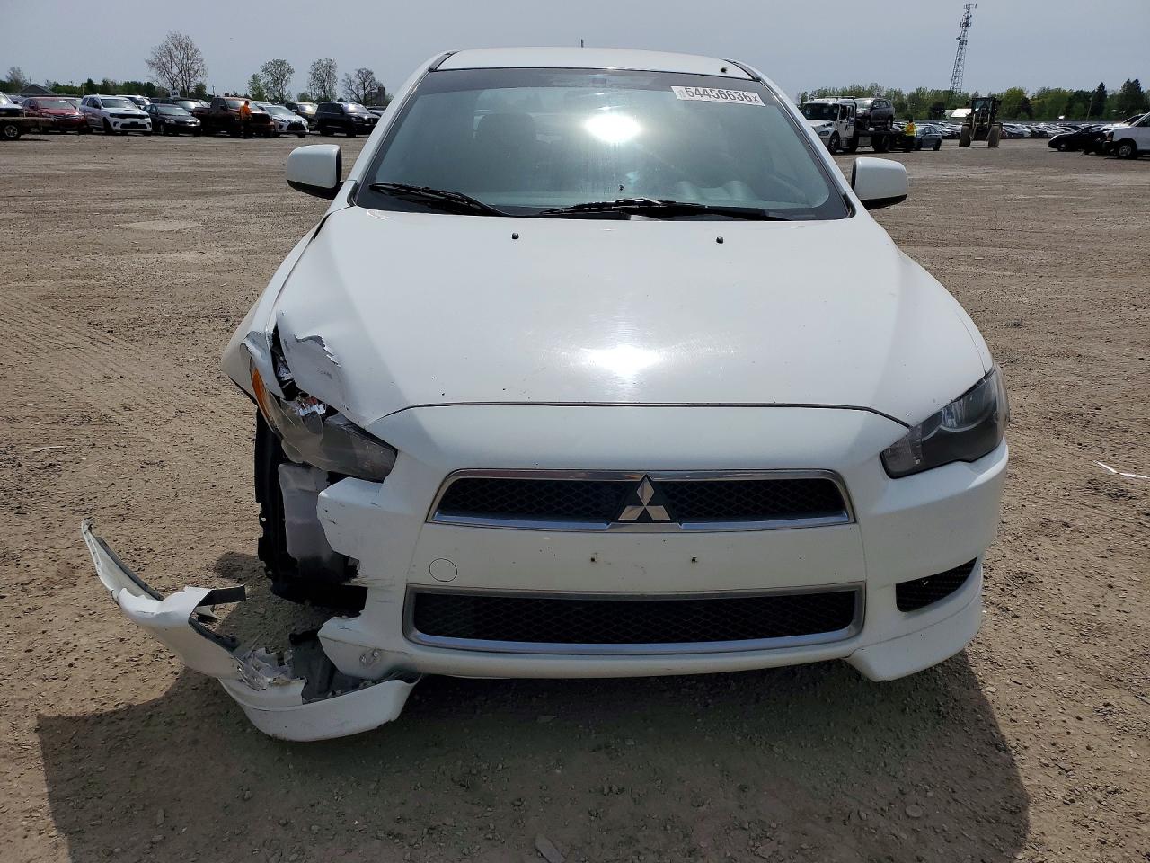 2014 Mitsubishi Lancer Se White vin: JA32V2FW2EU606853