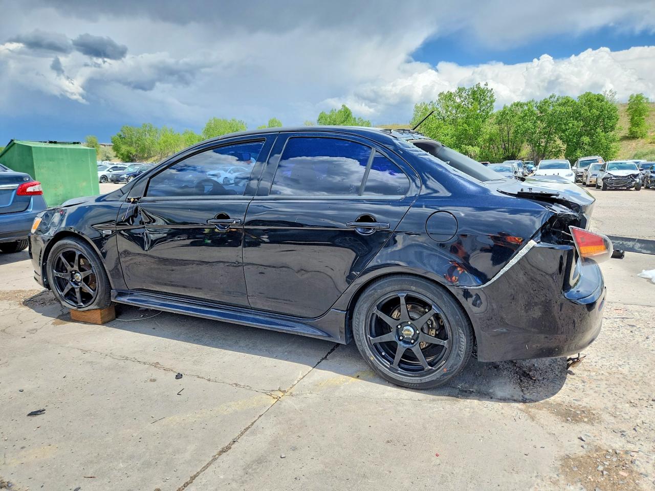 2015 Mitsubishi Lancer Se Black vin: JA32V2FW2FU021174