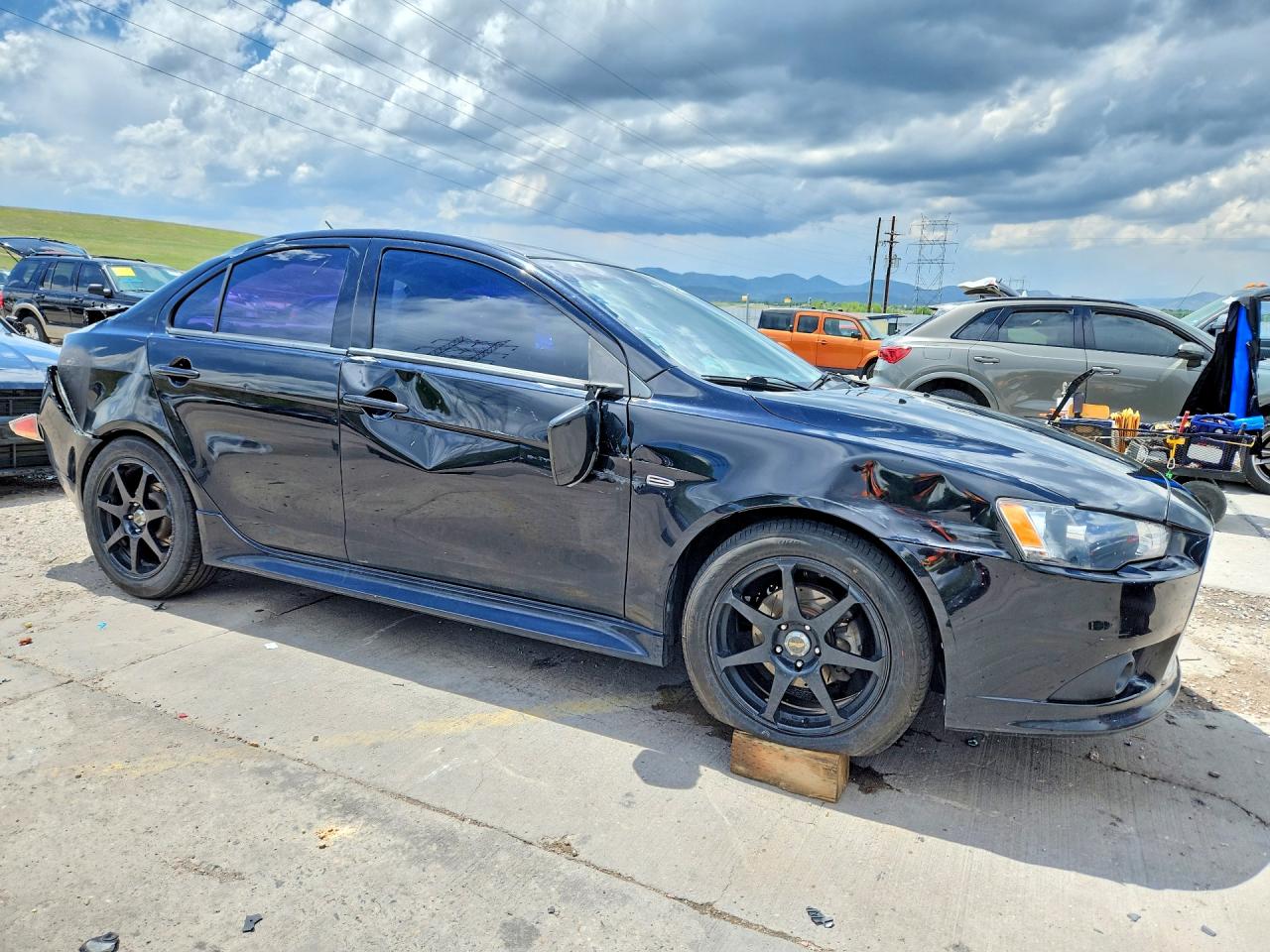 2015 Mitsubishi Lancer Se Black vin: JA32V2FW2FU021174