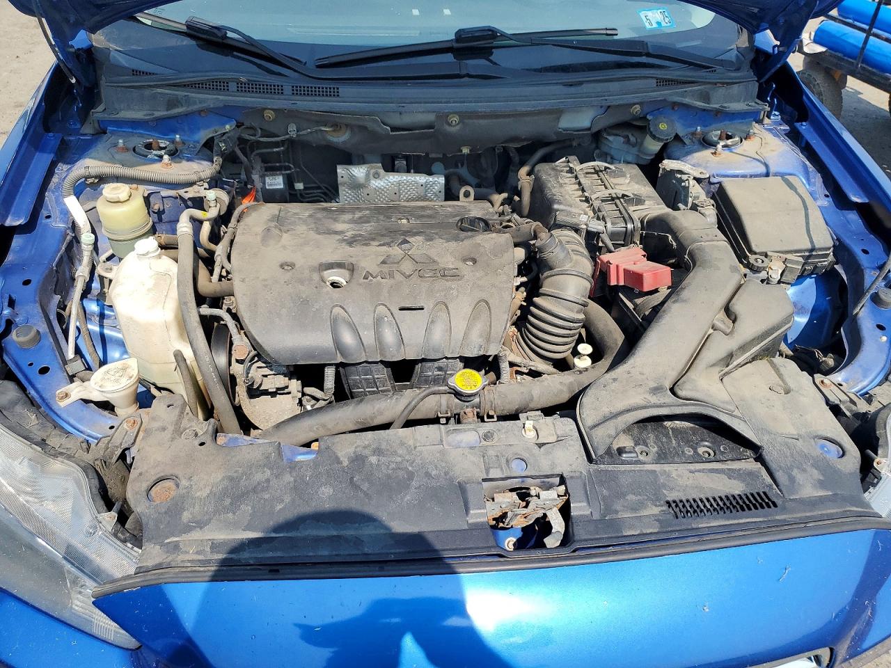 2012 Mitsubishi Lancer Se Синий vin: JA32V2FW3CU029313