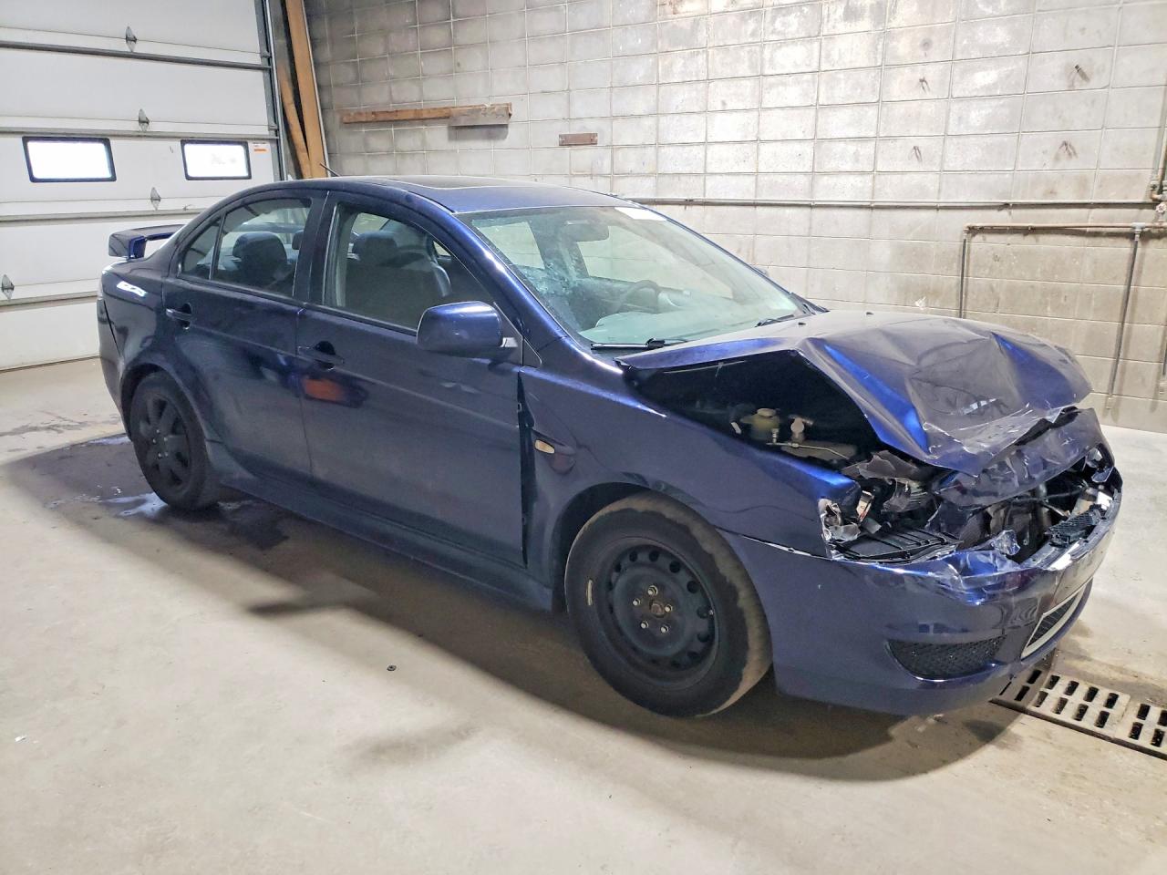 2014 Mitsubishi Lancer Se Blue vin: JA32V2FW3EU021716