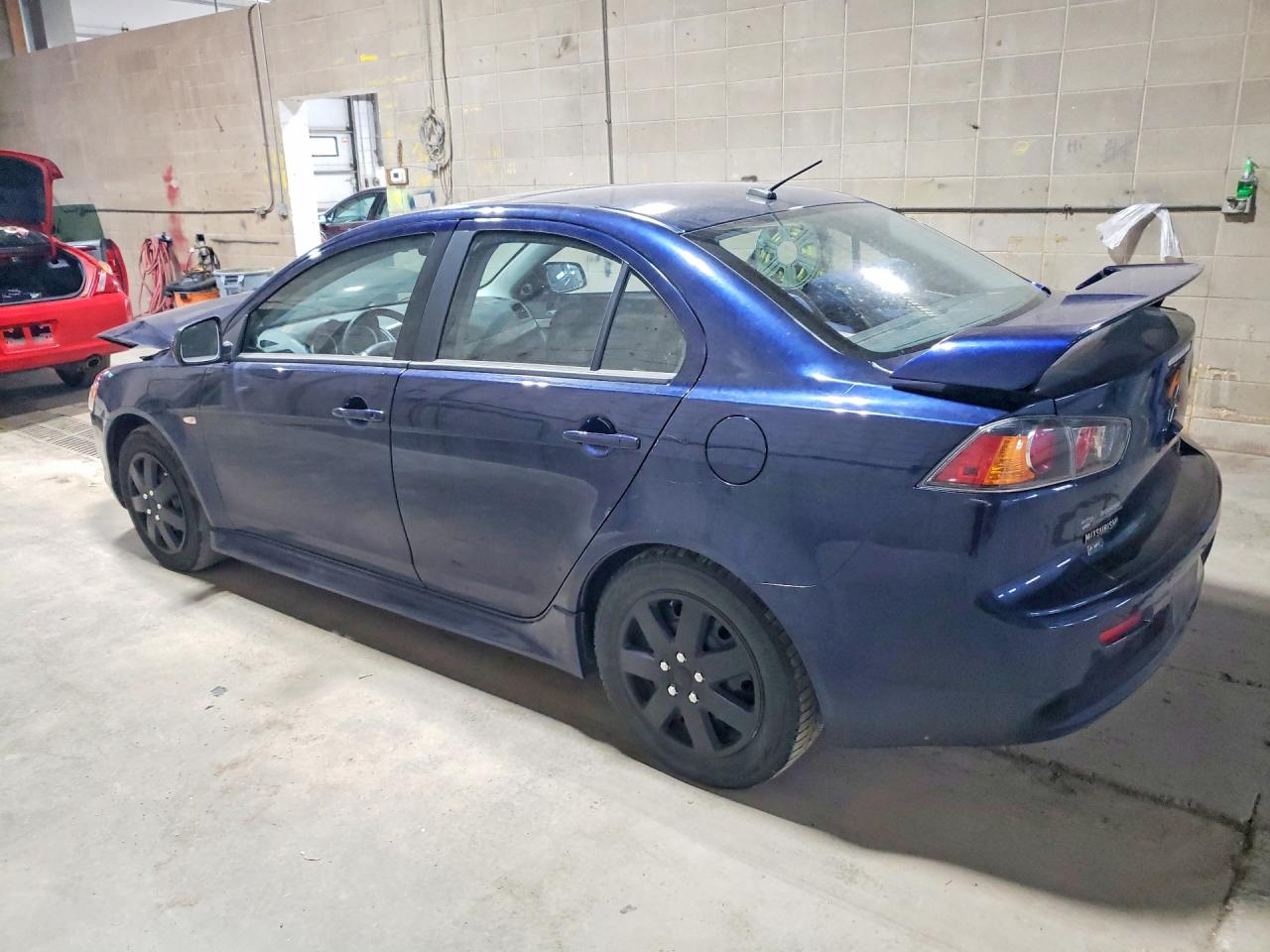 2014 Mitsubishi Lancer Se Blue vin: JA32V2FW3EU021716