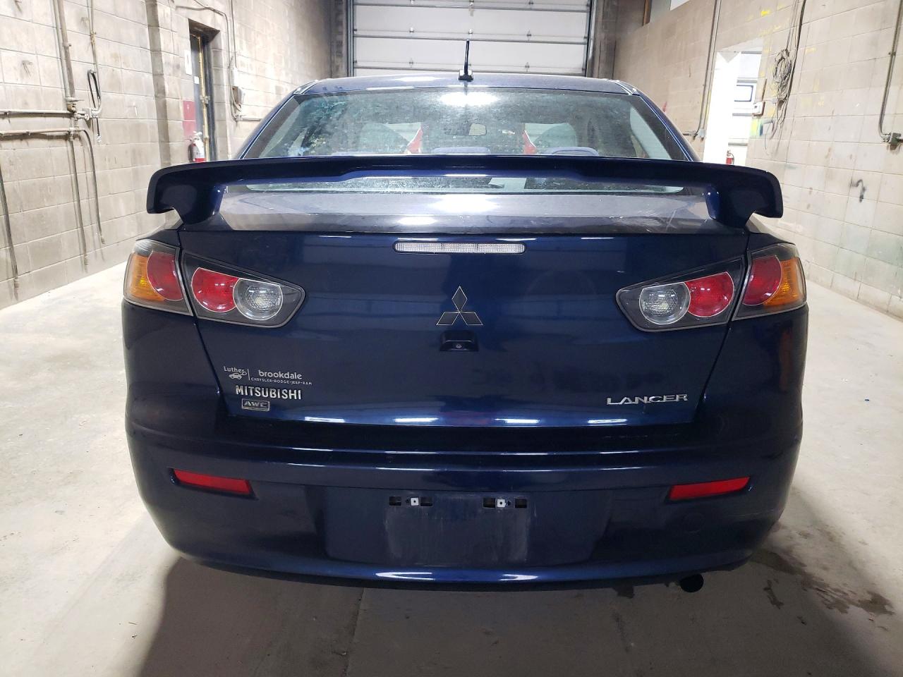 2014 Mitsubishi Lancer Se Blue vin: JA32V2FW3EU021716