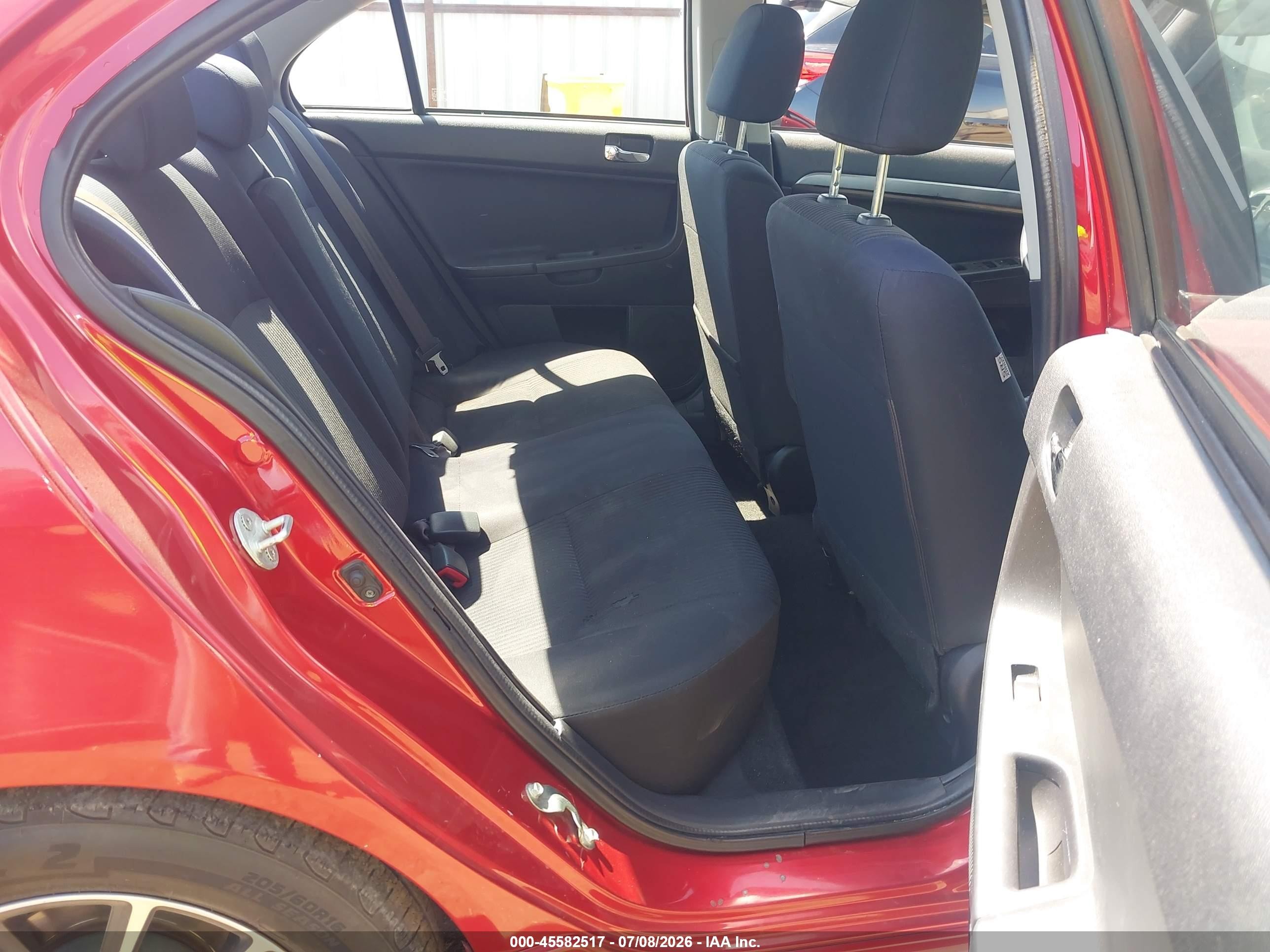 2015 Mitsubishi Lancer Se Красный vin: JA32V2FW3FU011124