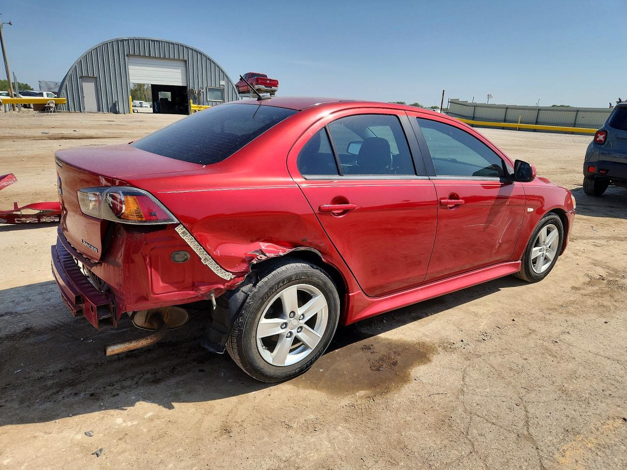 2013 Mitsubishi Lancer Se Red vin: JA32V2FW4DU009167