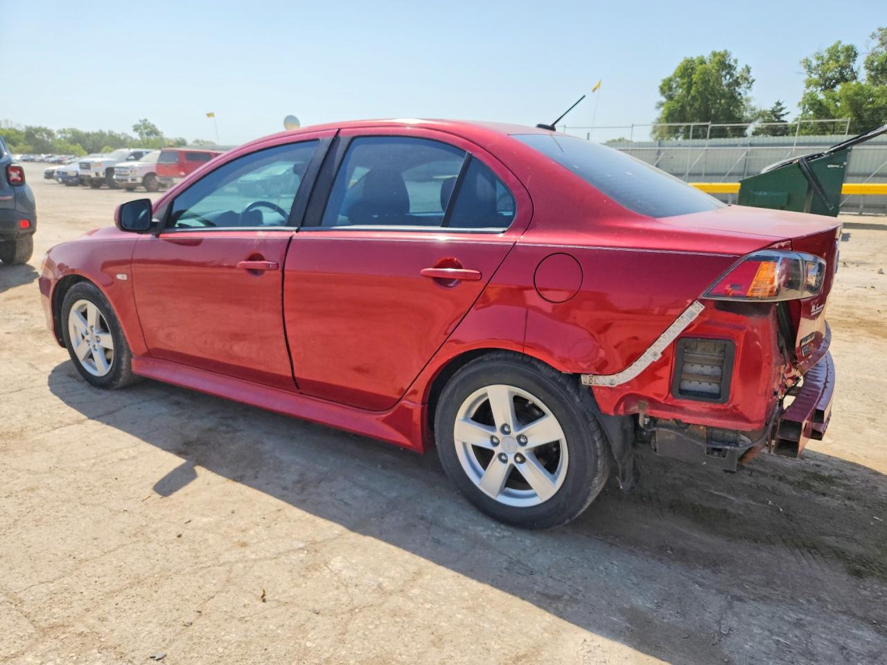 2013 Mitsubishi Lancer Se Red vin: JA32V2FW4DU009167