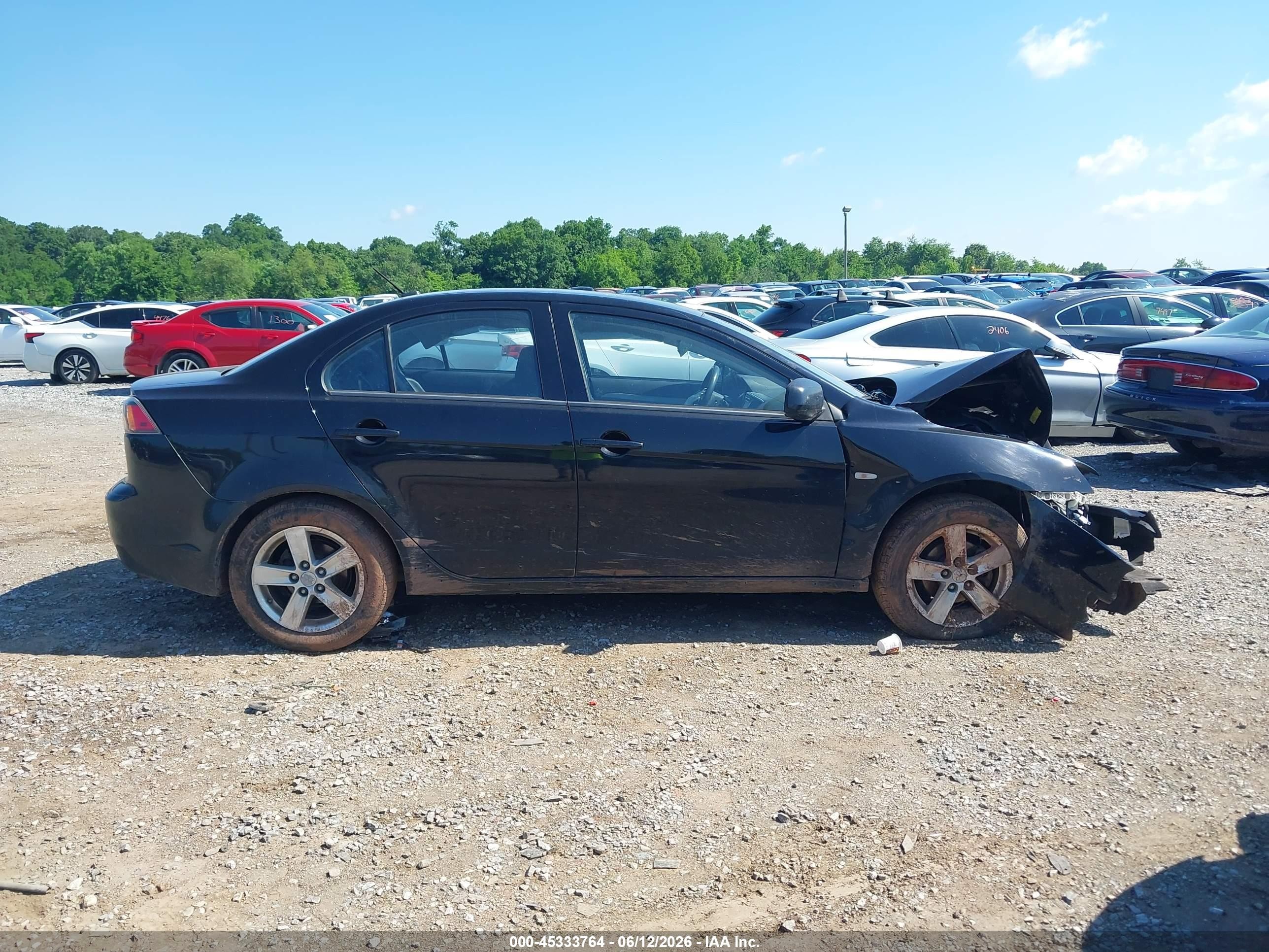 2014 Mitsubishi Lancer Se Black vin: JA32V2FW4EU008621
