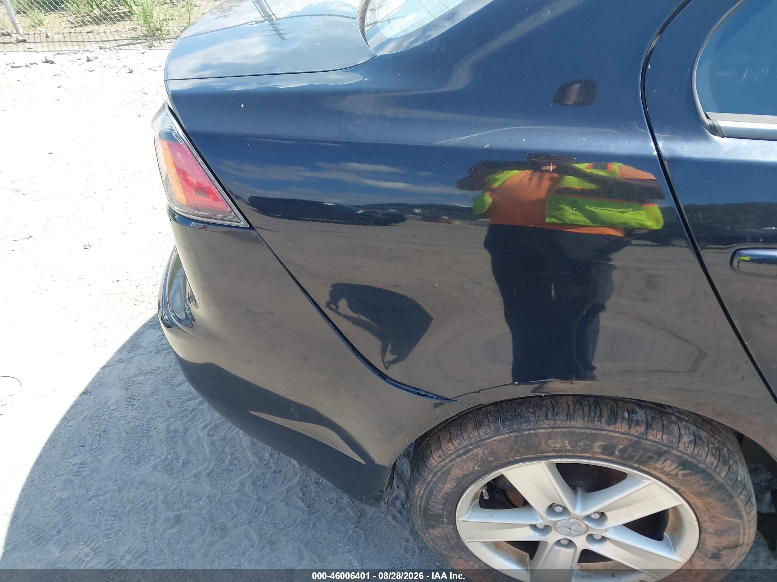 2014 Mitsubishi Lancer Se Black vin: JA32V2FW4EU008621