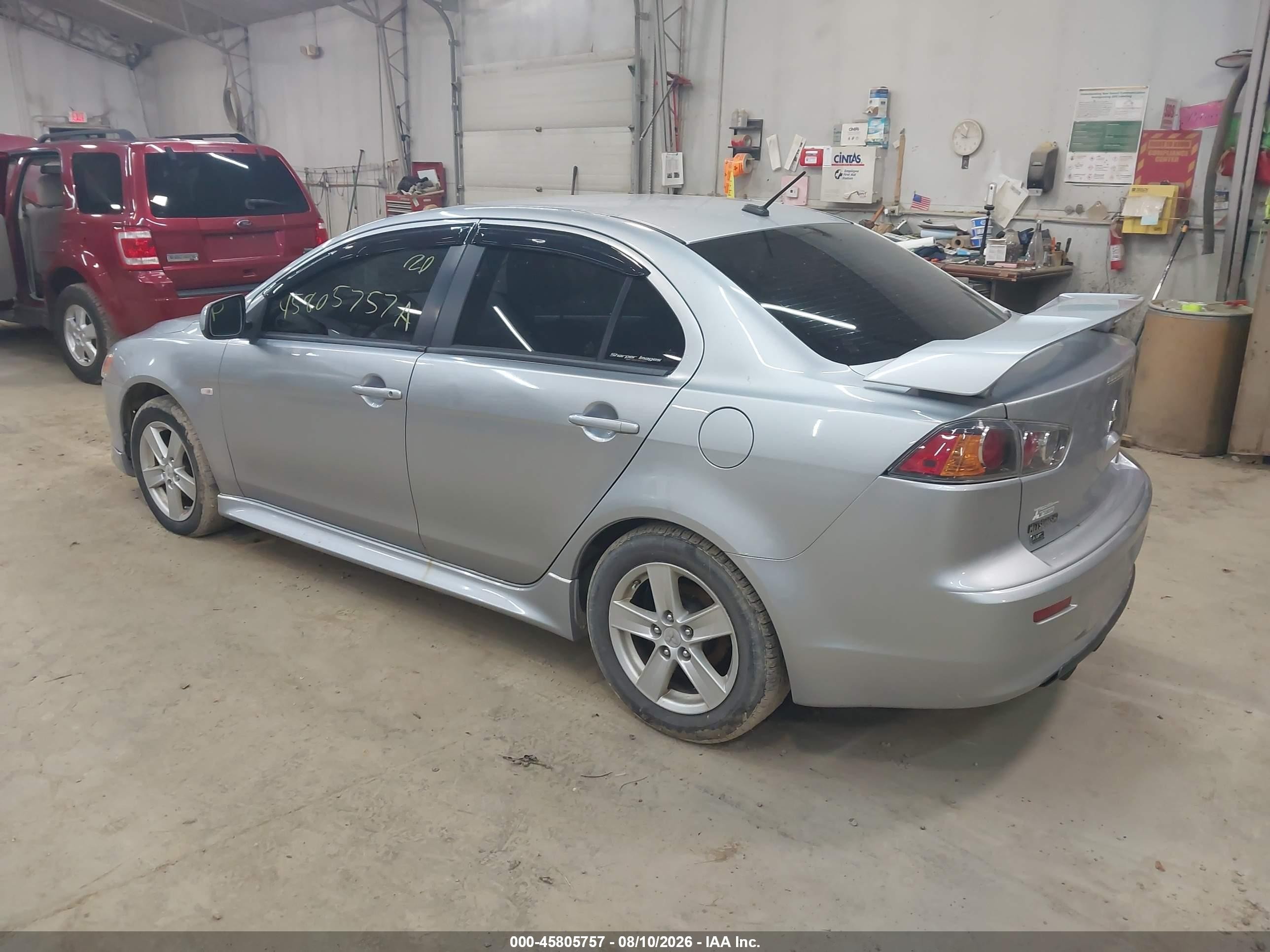 2014 Mitsubishi Lancer Se Silver vin: JA32V2FW5EU021202