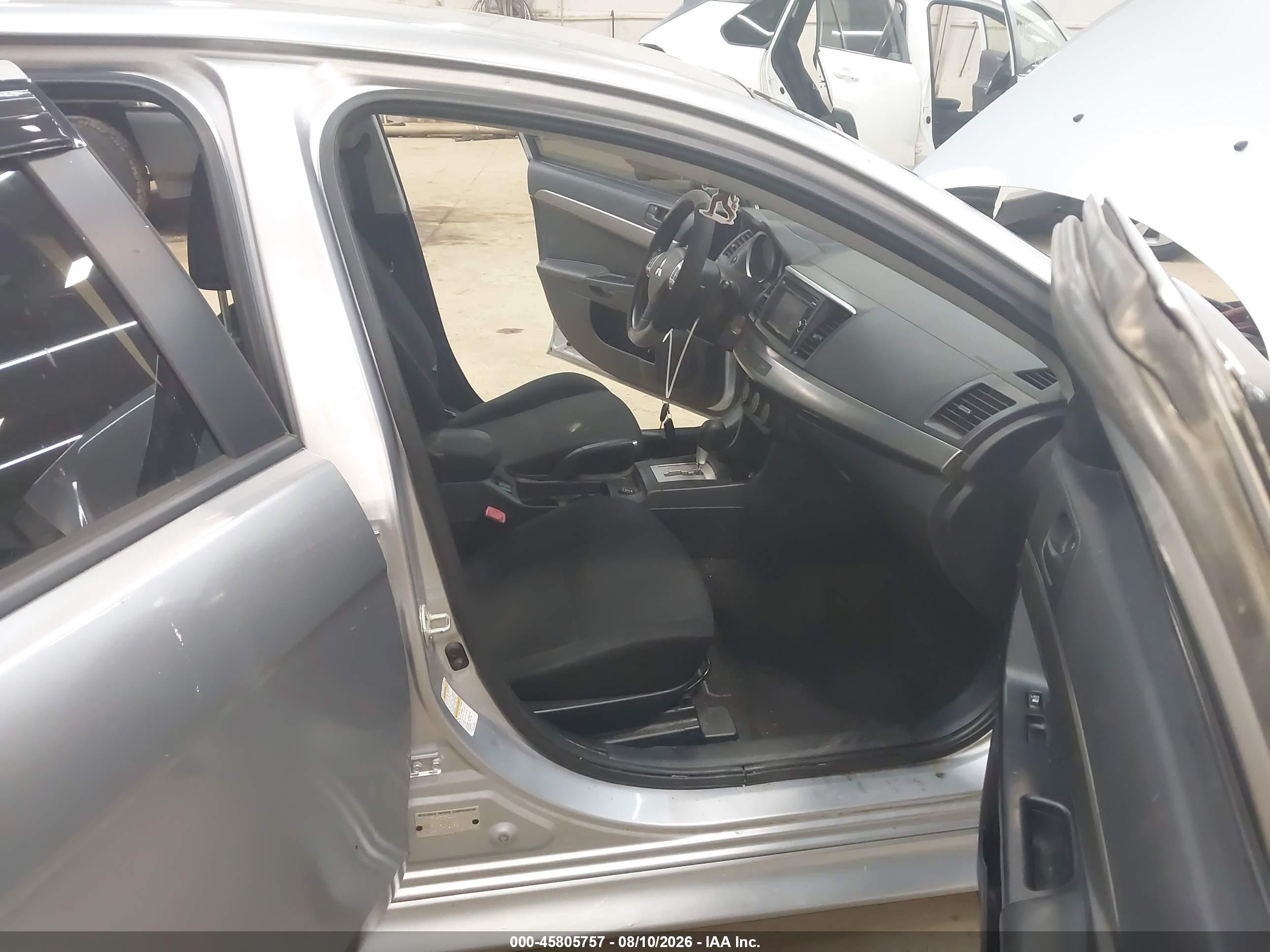 2014 Mitsubishi Lancer Se Silver vin: JA32V2FW5EU021202