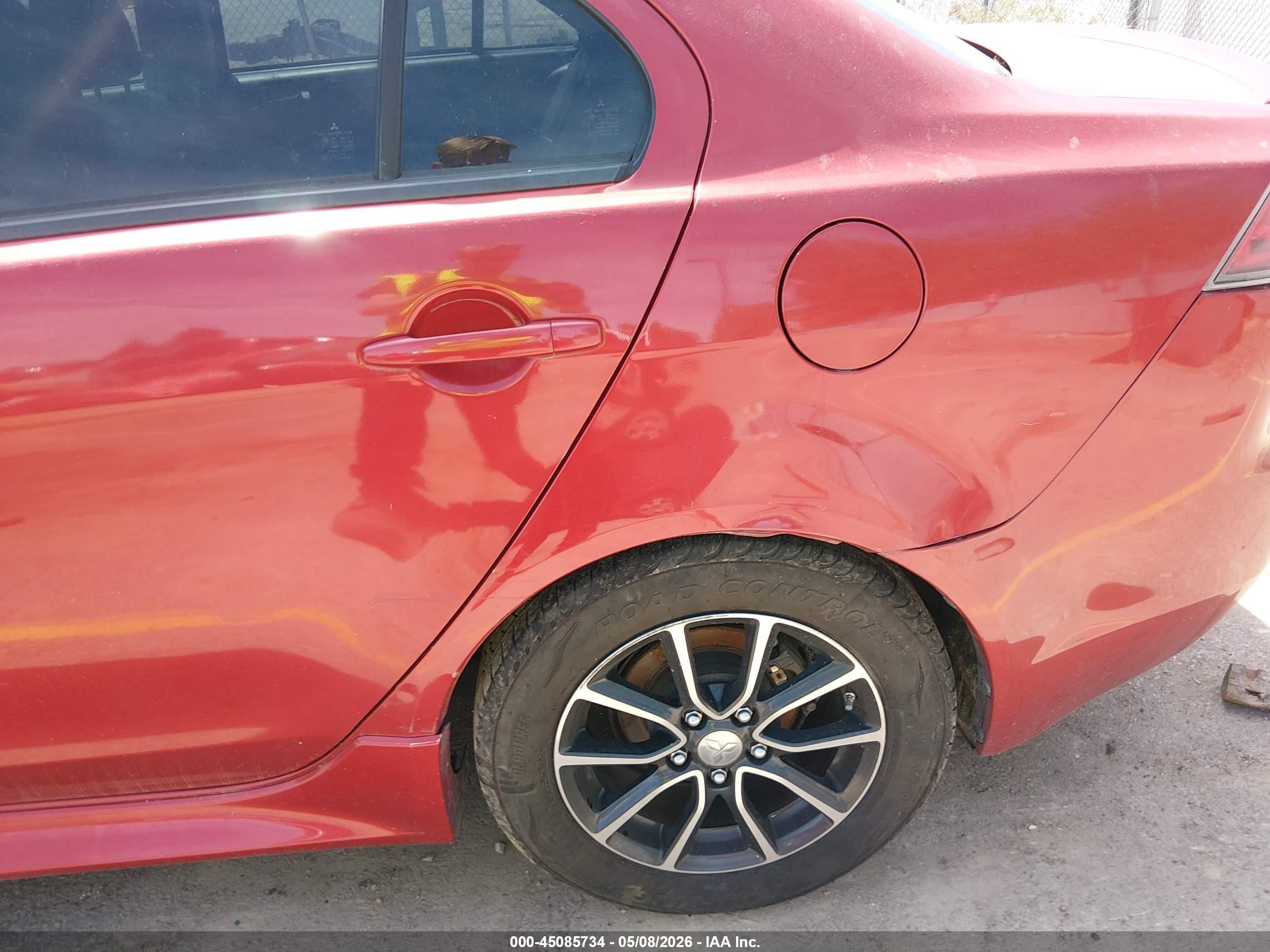 2015 Mitsubishi Lancer Se Red vin: JA32V2FW6FU024711