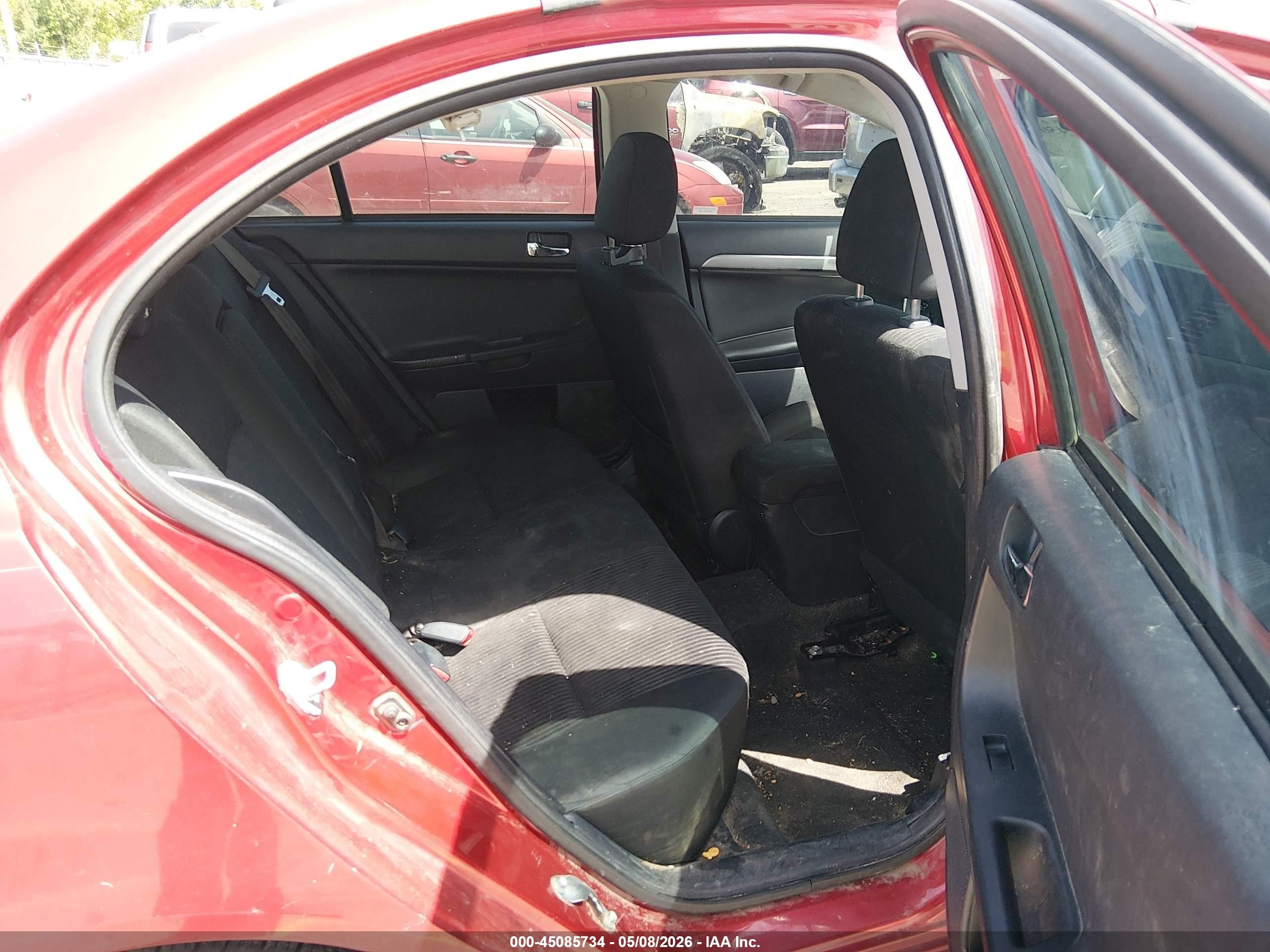 2015 Mitsubishi Lancer Se Red vin: JA32V2FW6FU024711