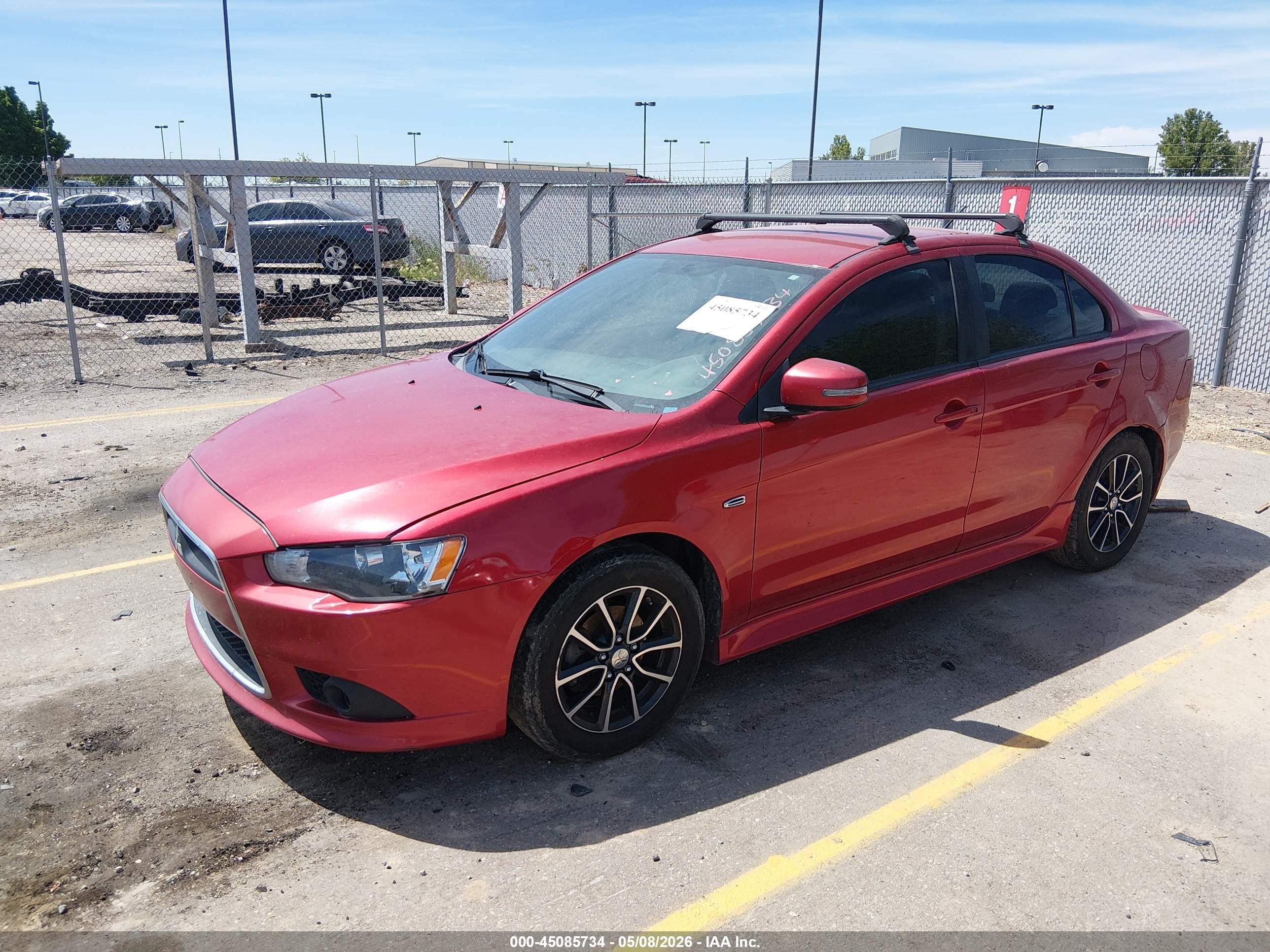 2015 Mitsubishi Lancer Se Red vin: JA32V2FW6FU024711