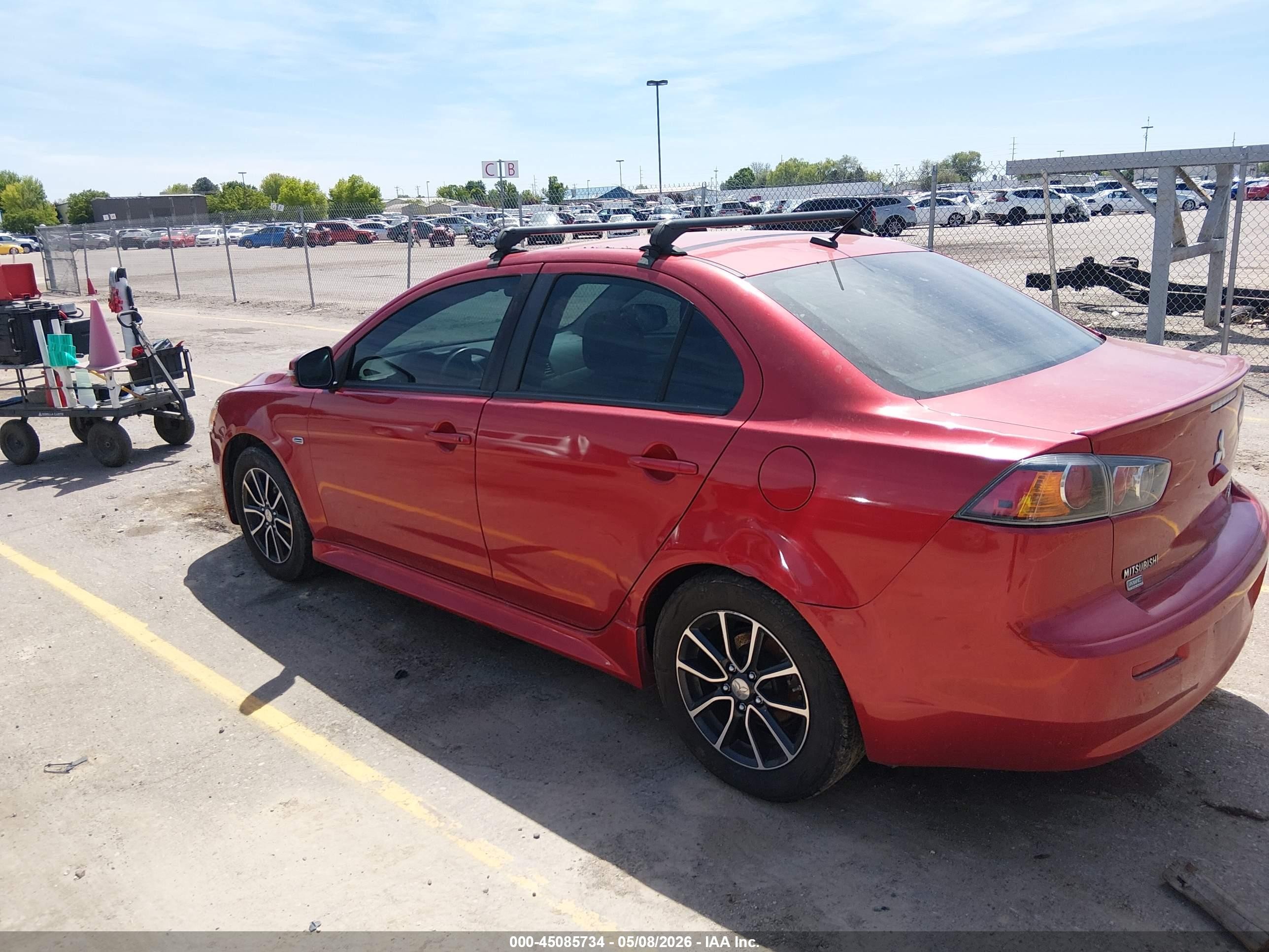 2015 Mitsubishi Lancer Se Red vin: JA32V2FW6FU024711