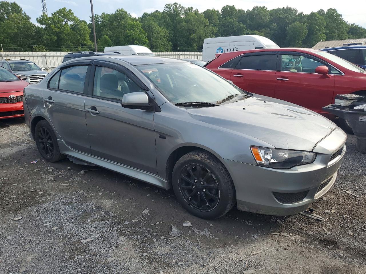 2012 Mitsubishi Lancer Se Gray vin: JA32V2FW7CU013258