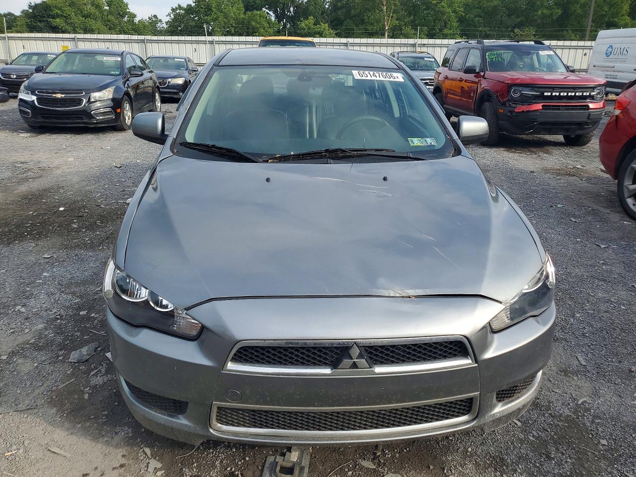 2012 Mitsubishi Lancer Se Gray vin: JA32V2FW7CU013258