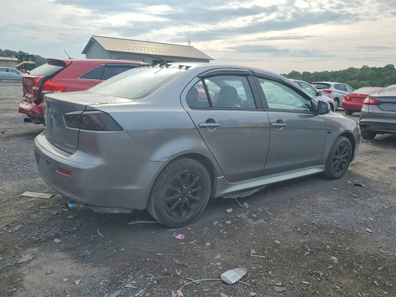 2012 Mitsubishi Lancer Se Gray vin: JA32V2FW7CU013258