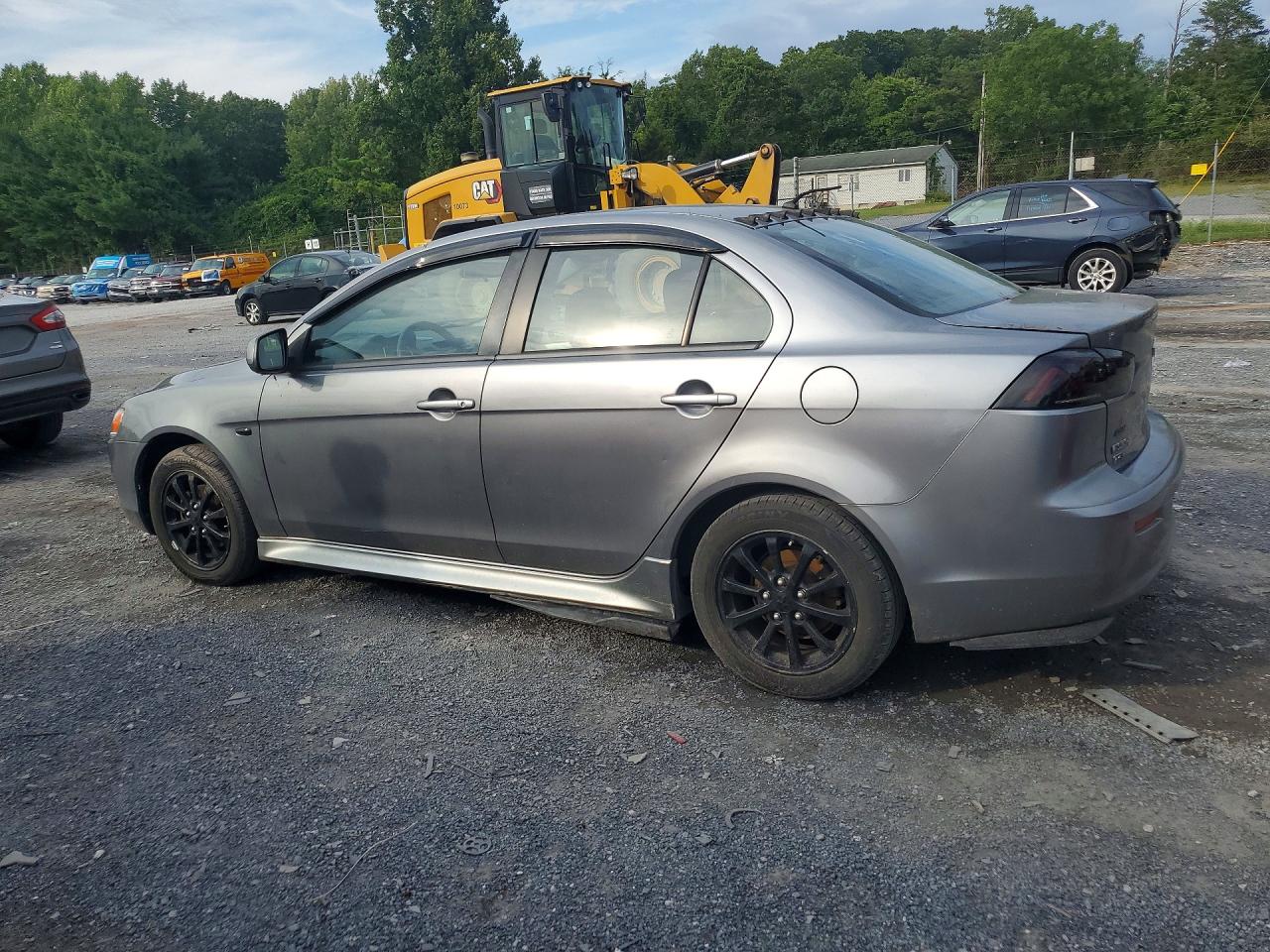2012 Mitsubishi Lancer Se Gray vin: JA32V2FW7CU013258