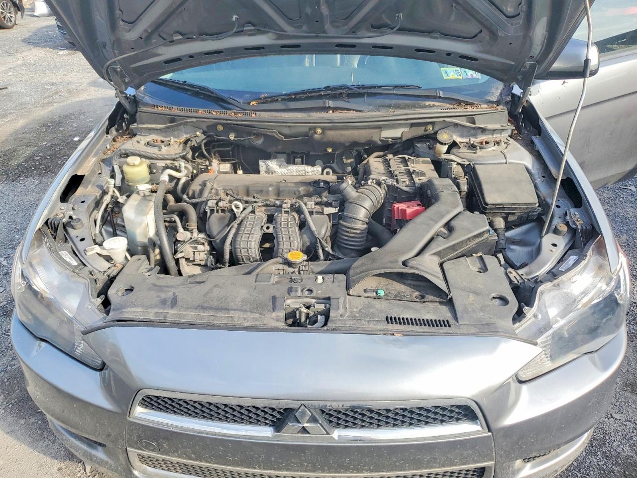 2012 Mitsubishi Lancer Se Gray vin: JA32V2FW7CU013258