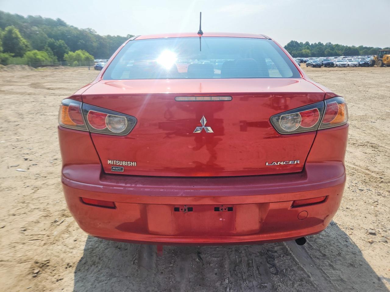 2012 Mitsubishi Lancer Se Red vin: JA32V2FW7CU018069
