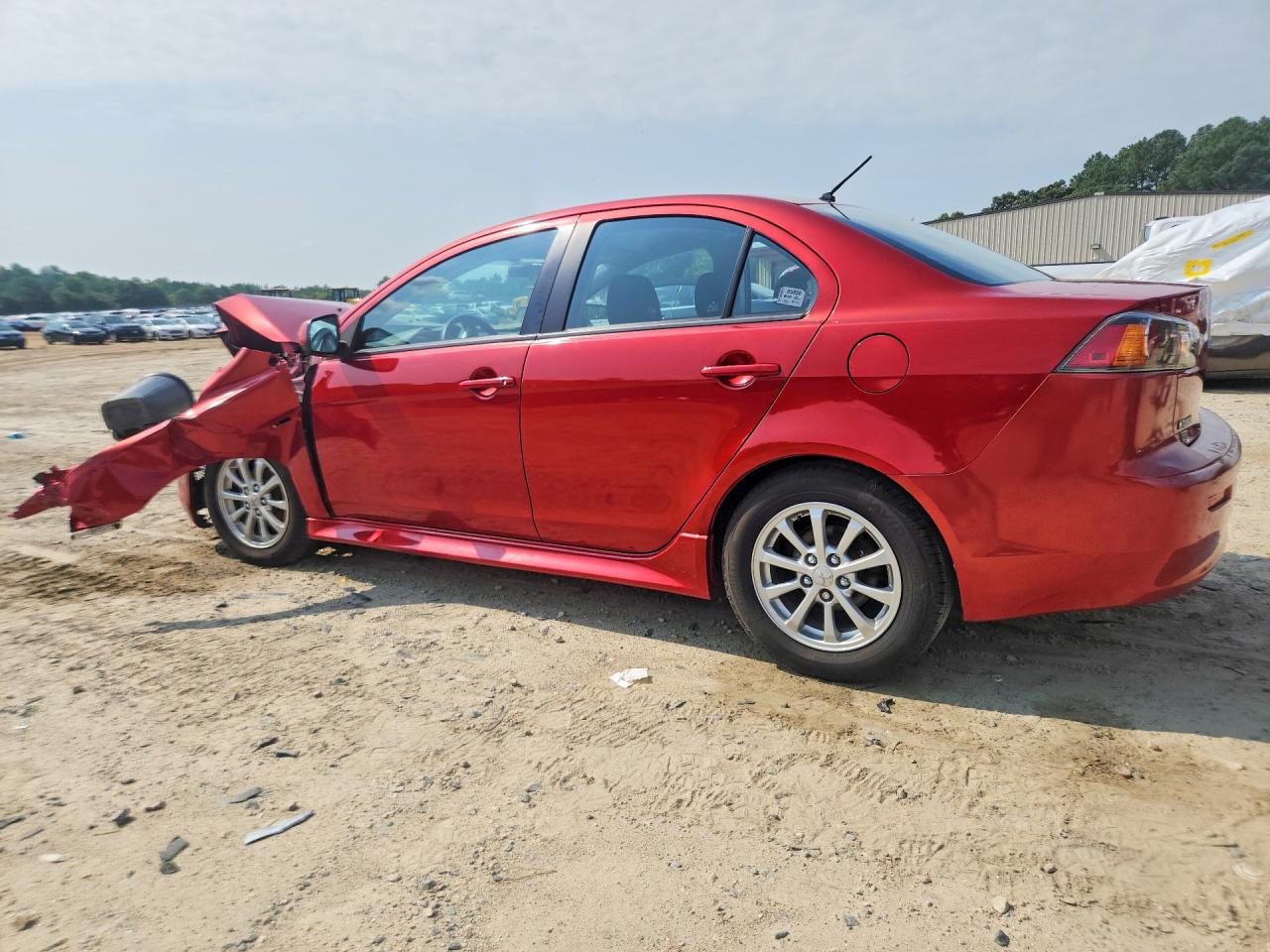 2012 Mitsubishi Lancer Se Red vin: JA32V2FW7CU018069