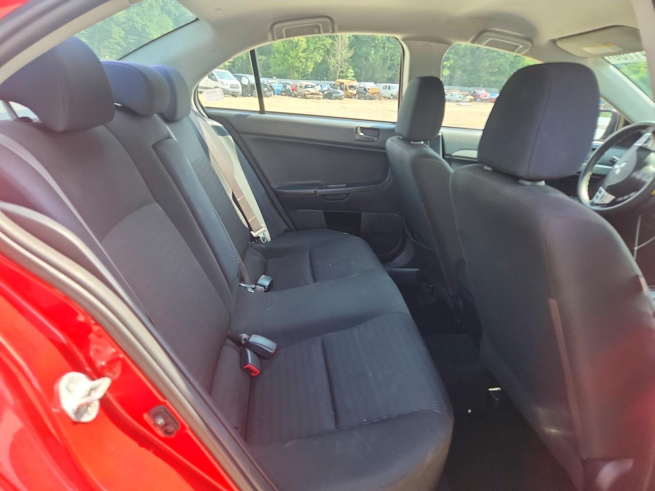 2012 Mitsubishi Lancer Se Red vin: JA32V2FW7CU018069
