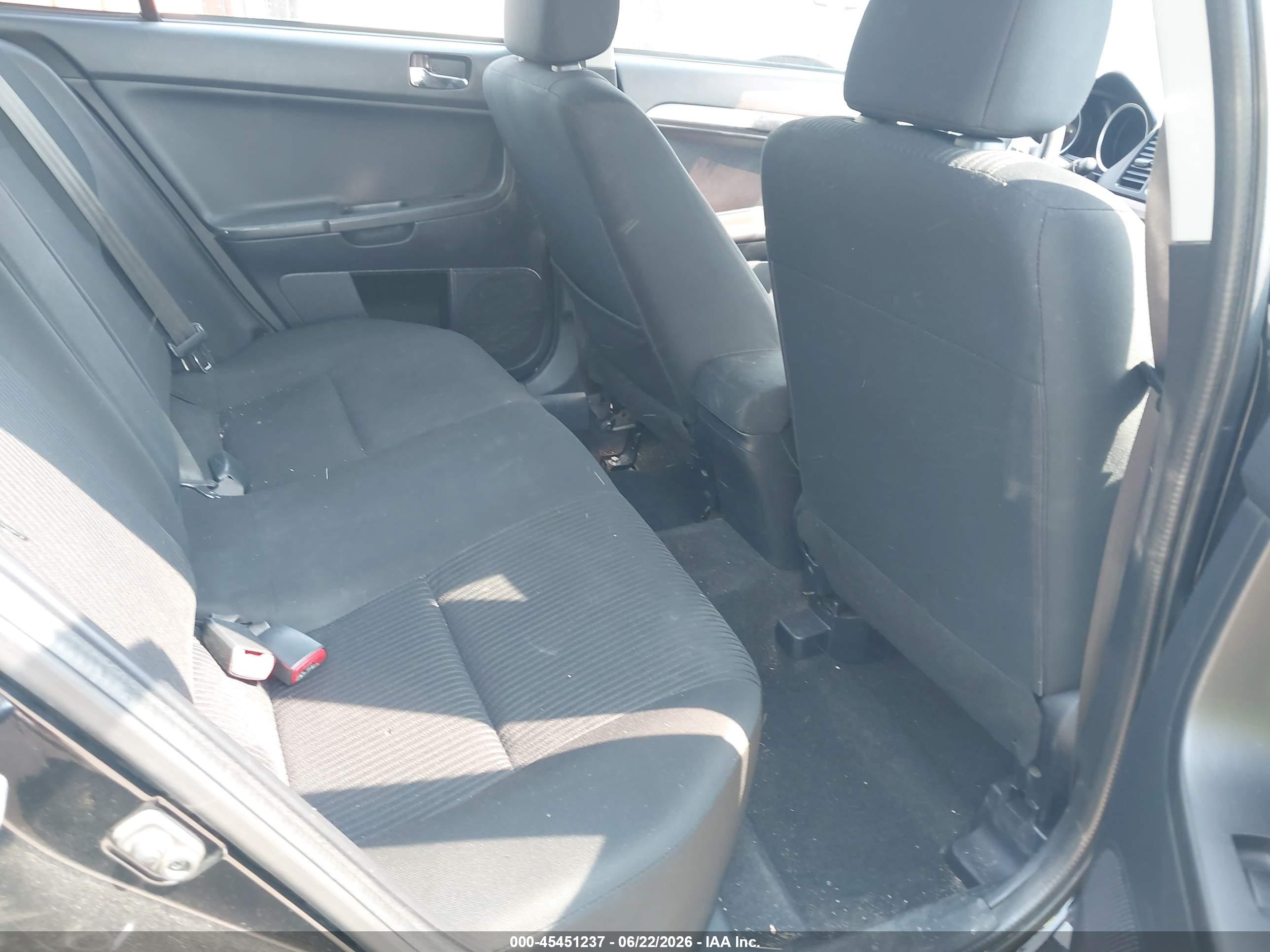 2015 Mitsubishi Lancer Se Black vin: JA32V2FW7FU024183