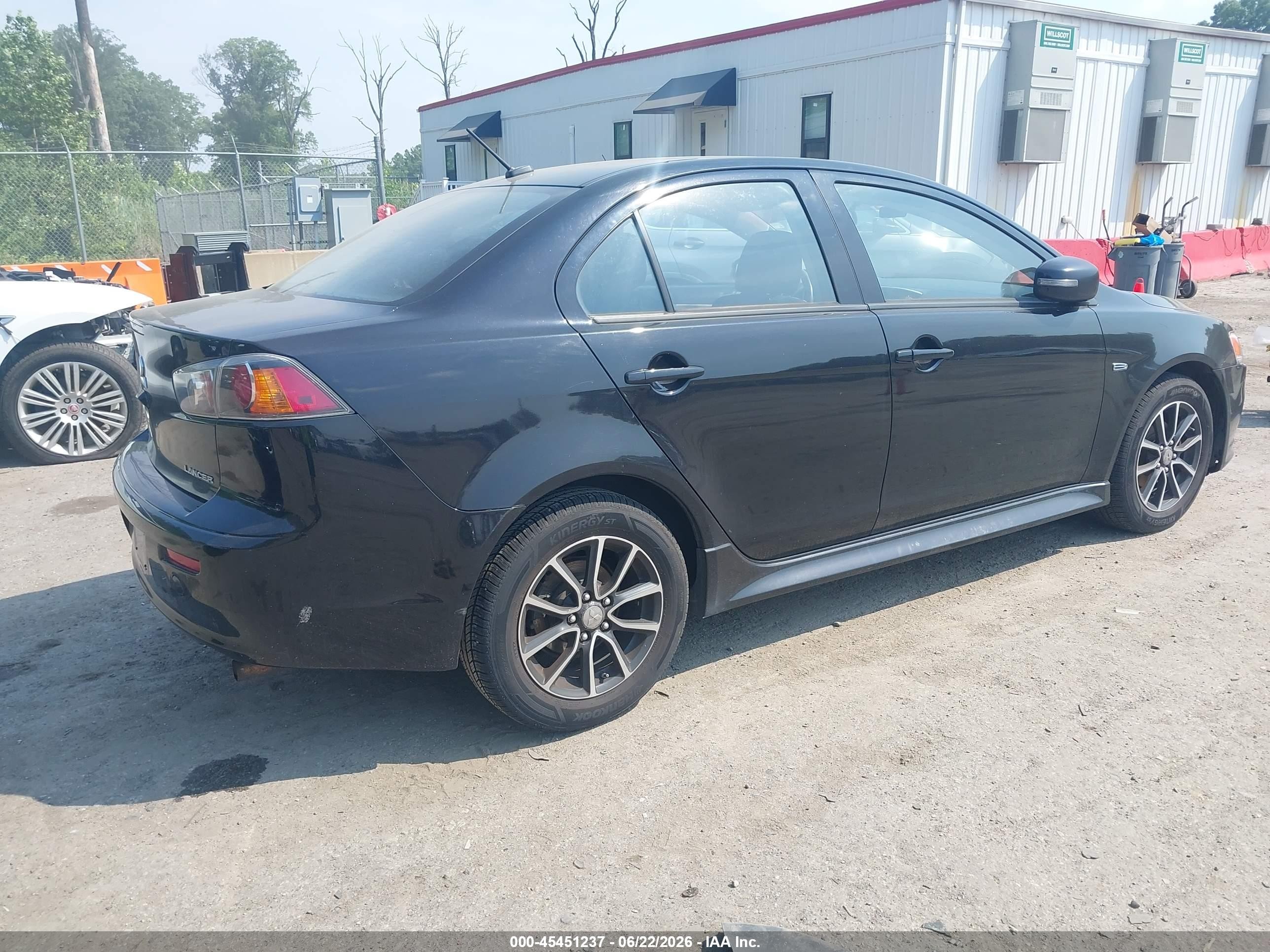 2015 Mitsubishi Lancer Se Black vin: JA32V2FW7FU024183